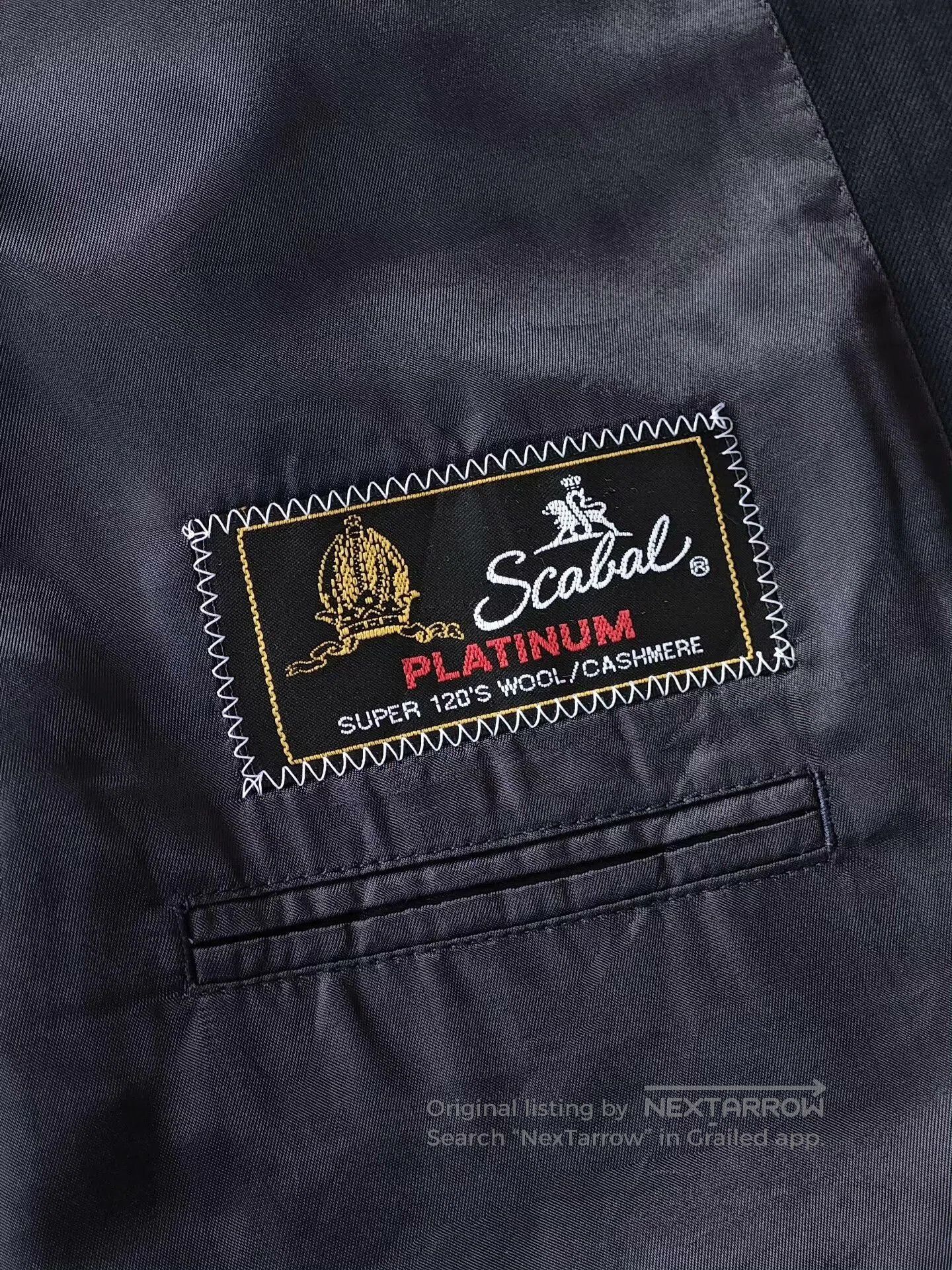 SCABAL SCABAL Wool Cashmere Blazer Jacket. Size US L / EU 52-54 / 3 - 7 Thumbnail