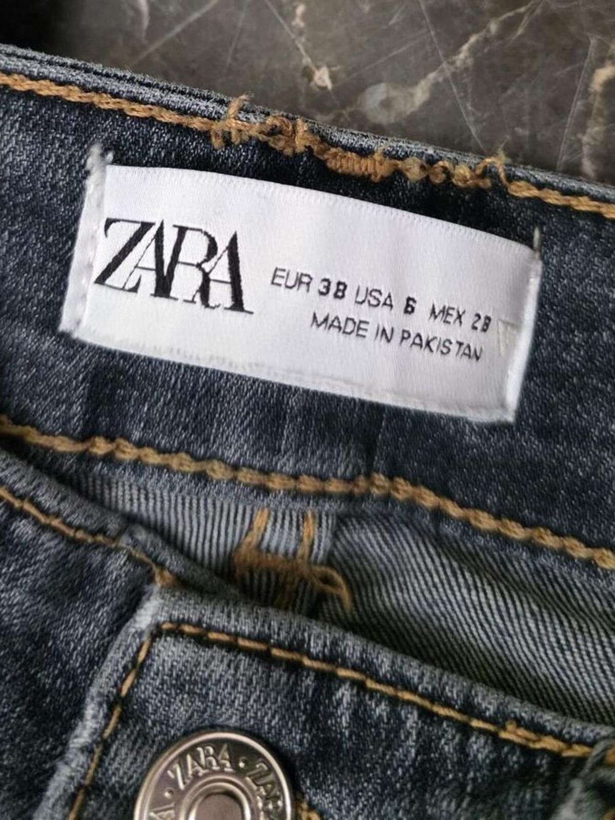 Zara Zara High-Rise Skinny Jeans in Classic Blue Denim Size 6 Size 28" / US 6 / IT 42 - 5 Thumbnail