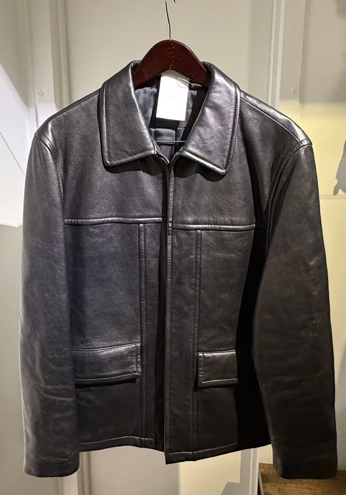 Other Vintage Sheepskin Leather Jacket Size US L / EU 52-54 / 3 - 1 Thumbnail