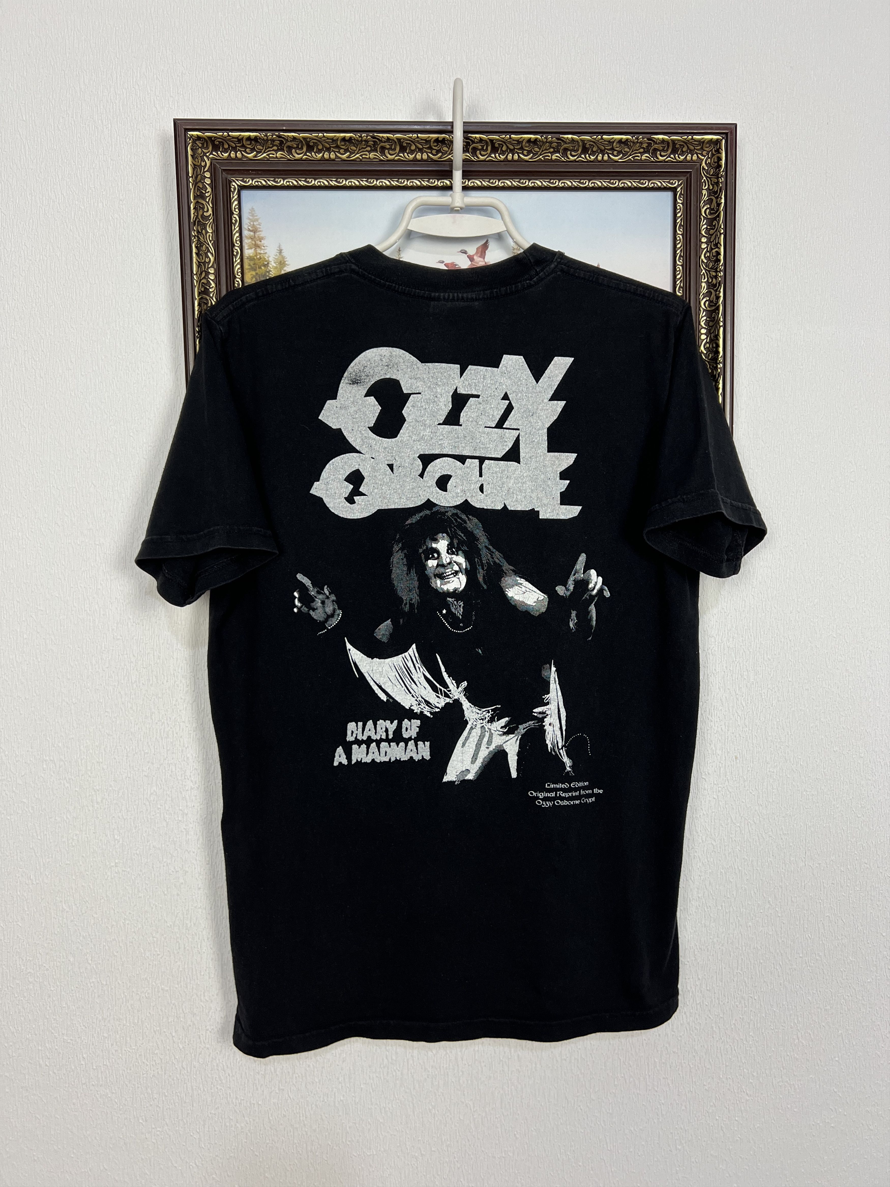 Vintage Vintage Ozzy Ozbourne Diary of Madman Rock Tee Shirt Sabbath Size US S / EU 44-46 / 1 - 6 Thumbnail