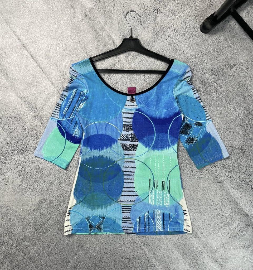 Designer Save the queen ladies blouse Size L / US 10 / IT 46 - 3 Thumbnail
