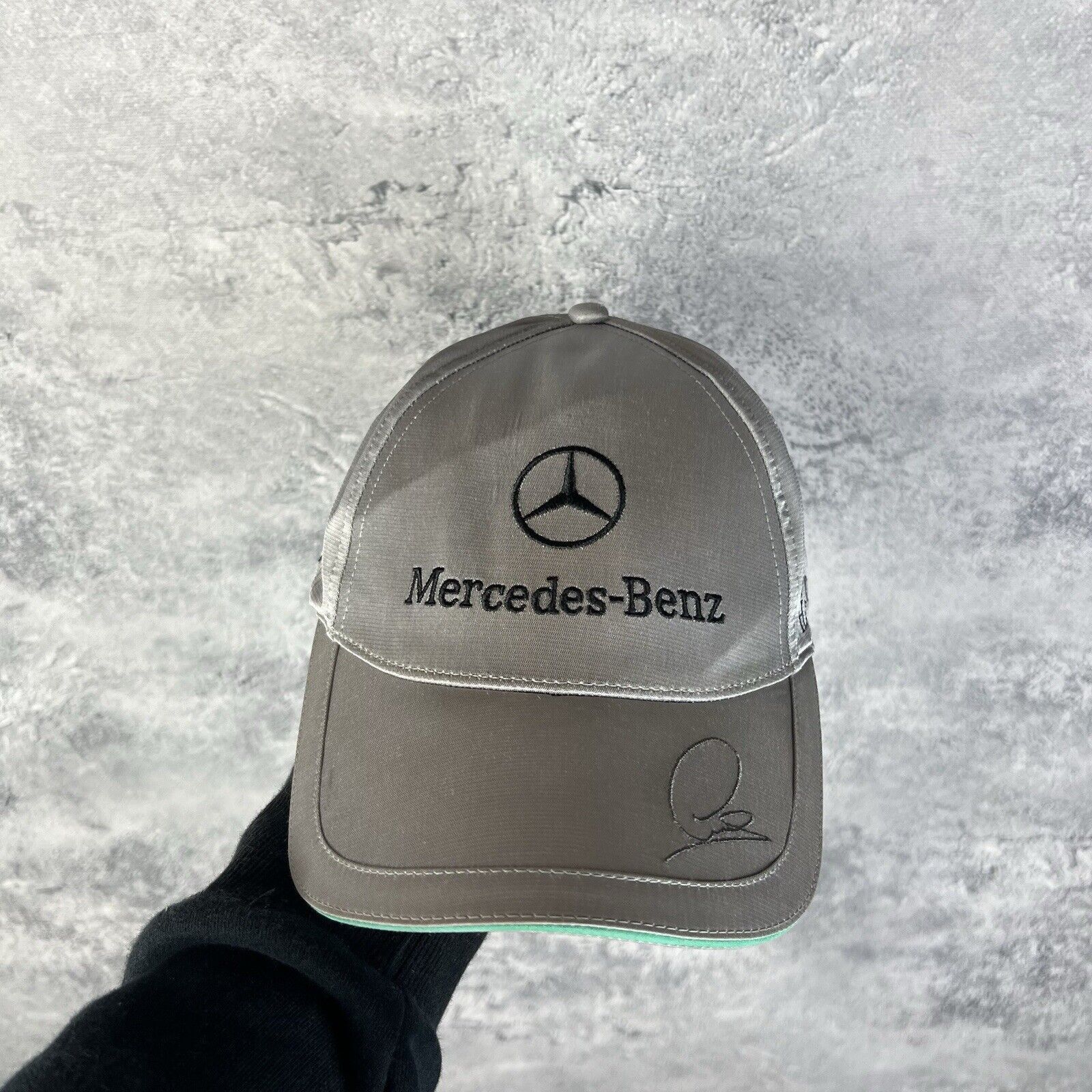 Mercedes-Benz Puma Mercedes Benz Lewis Hamilton Cap Men's Gray One Size ` Size ONE SIZE - 2 Thumbnail