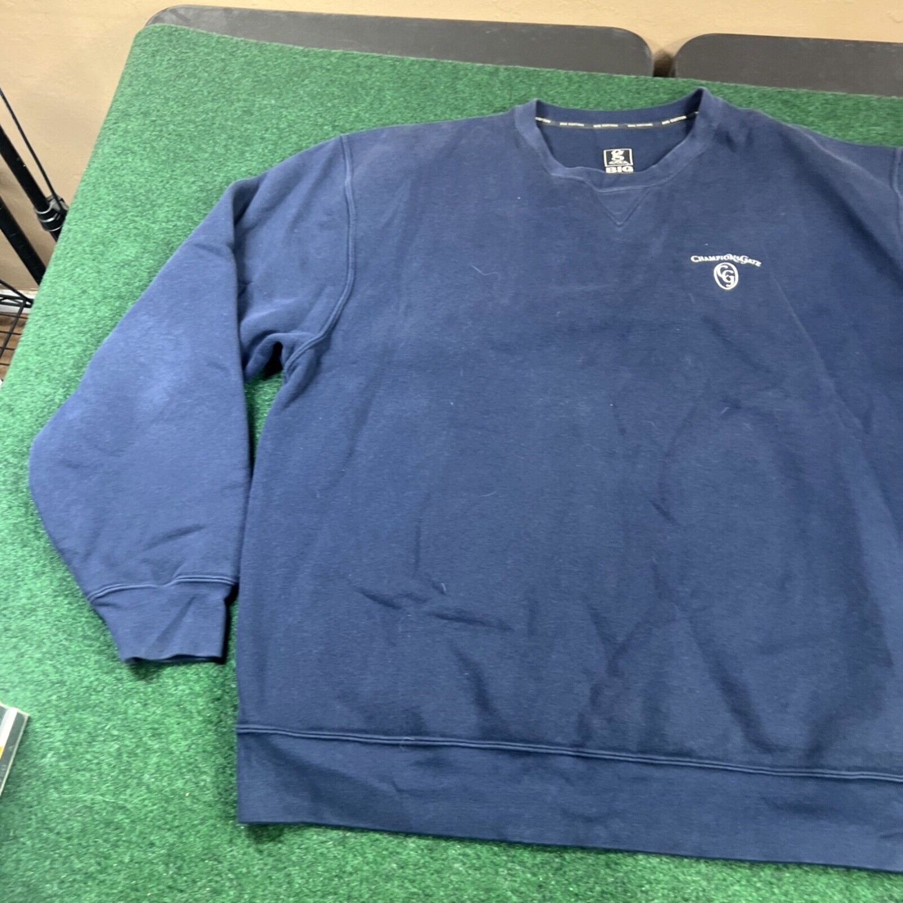 Vintage Championsgate Golf Sweater Size 2XL Navy Blue Size US XXL / EU 58 / 5 - 2 Thumbnail