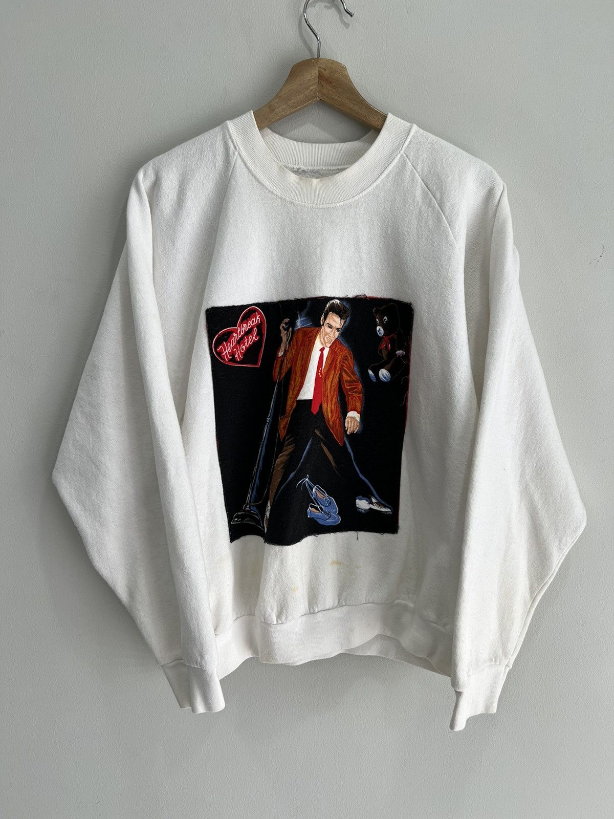 Vintage Vintage Elvis Presley Sweater sweatshirt Size US L / EU 52-54 / 3 - 1 Thumbnail
