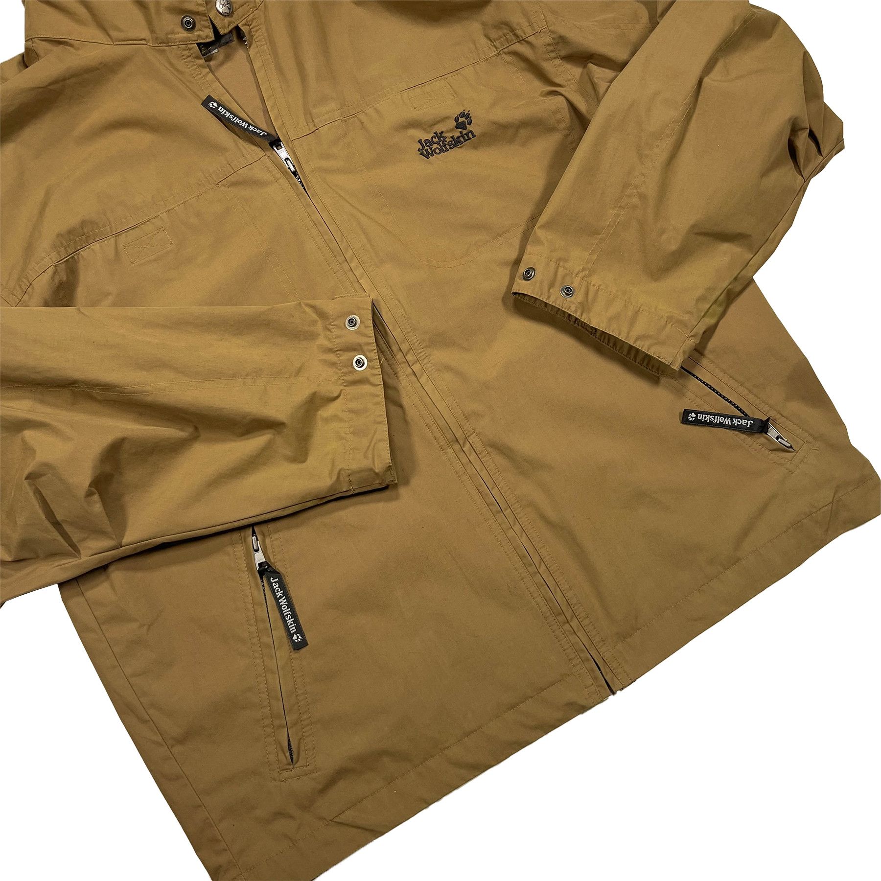Jack Wolfskin Waterproof Jack Wolfskin jacket with suitable hood Size US XL / EU 56 / 4 - 4 Thumbnail