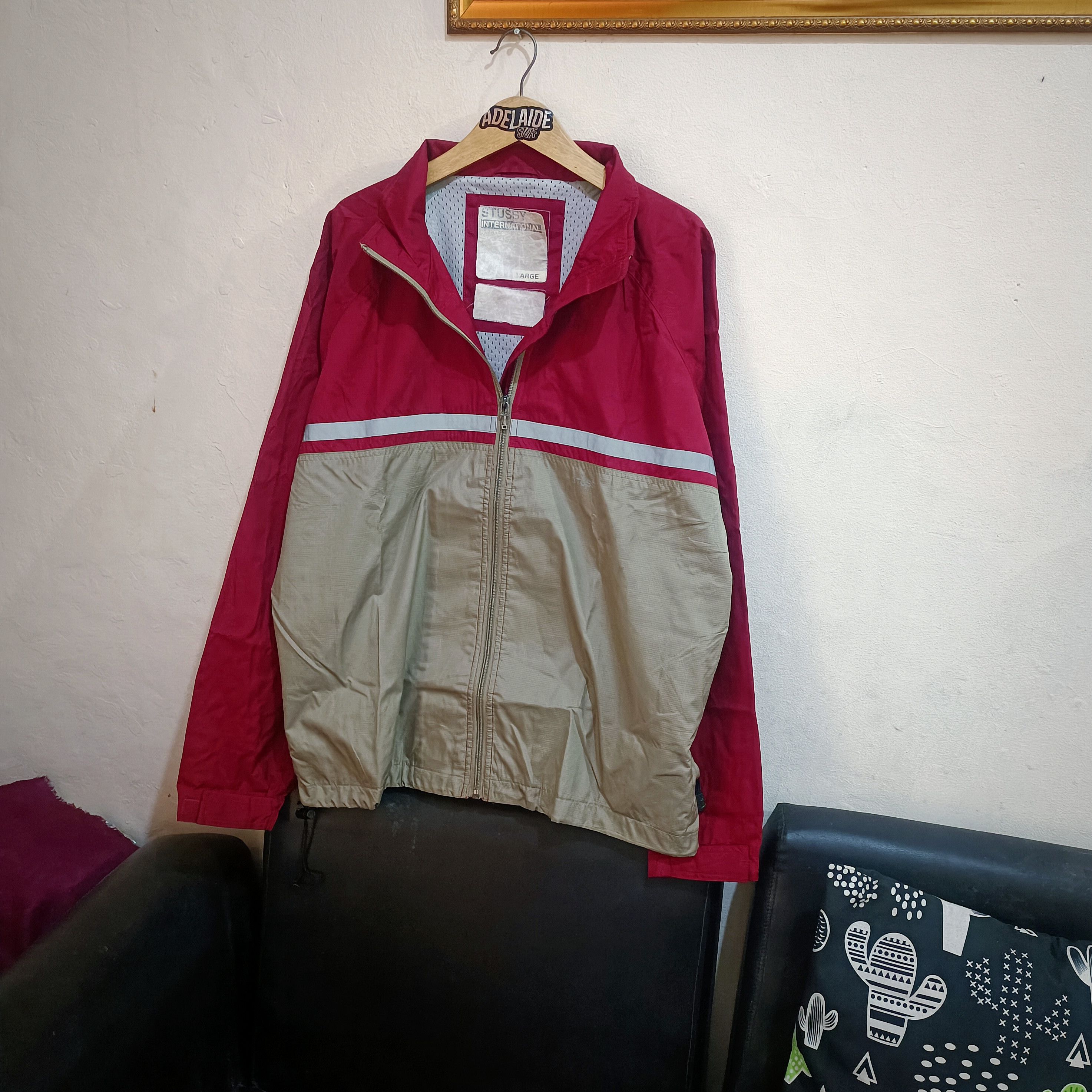 Stussy Stussy Reflective Windbreaker Jacket Size US L / EU 52-54 / 3 - 5 Thumbnail
