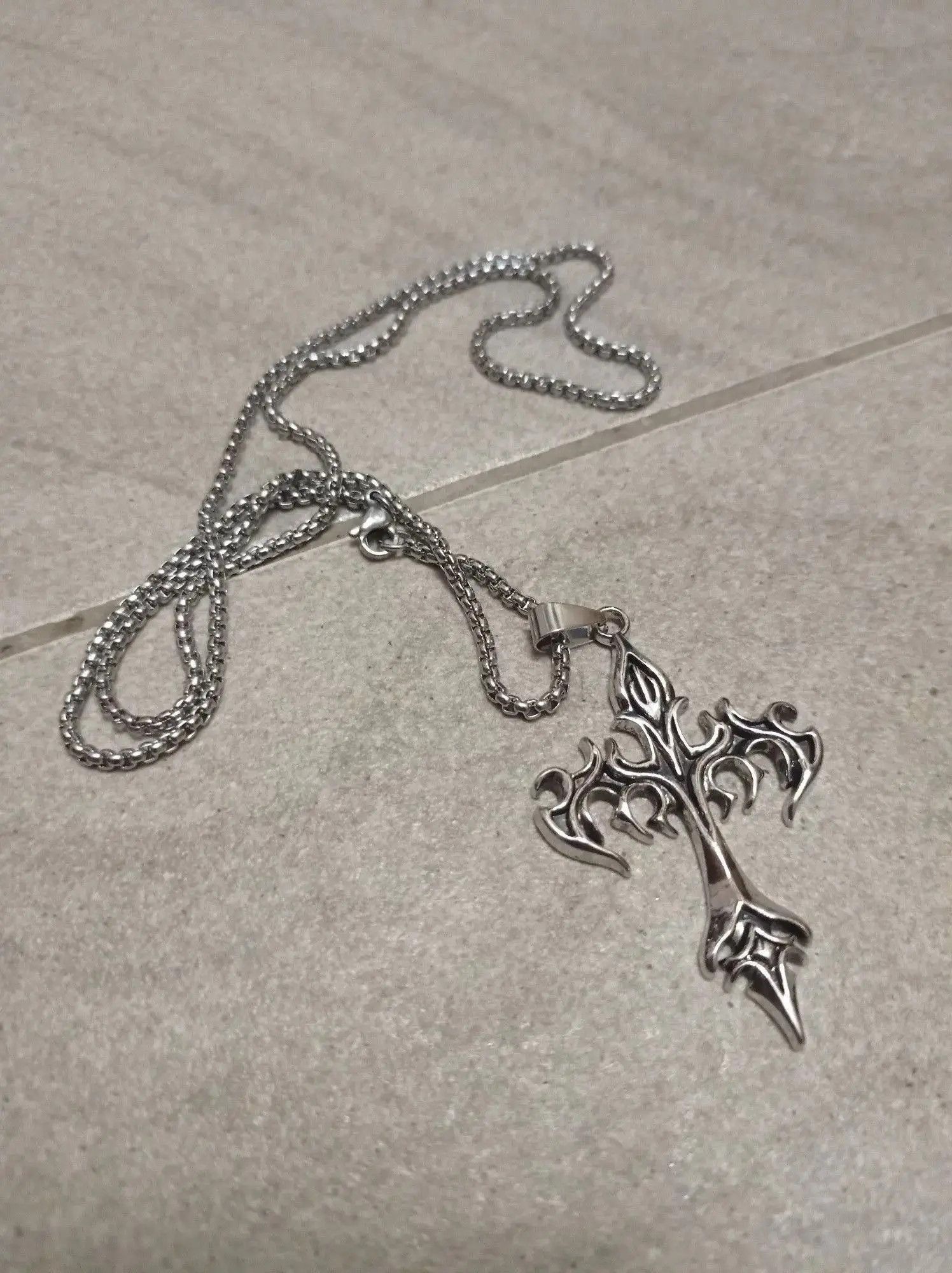 Jewelry × Vintage Opium Cross Chain Black Size ONE SIZE - 3 Thumbnail