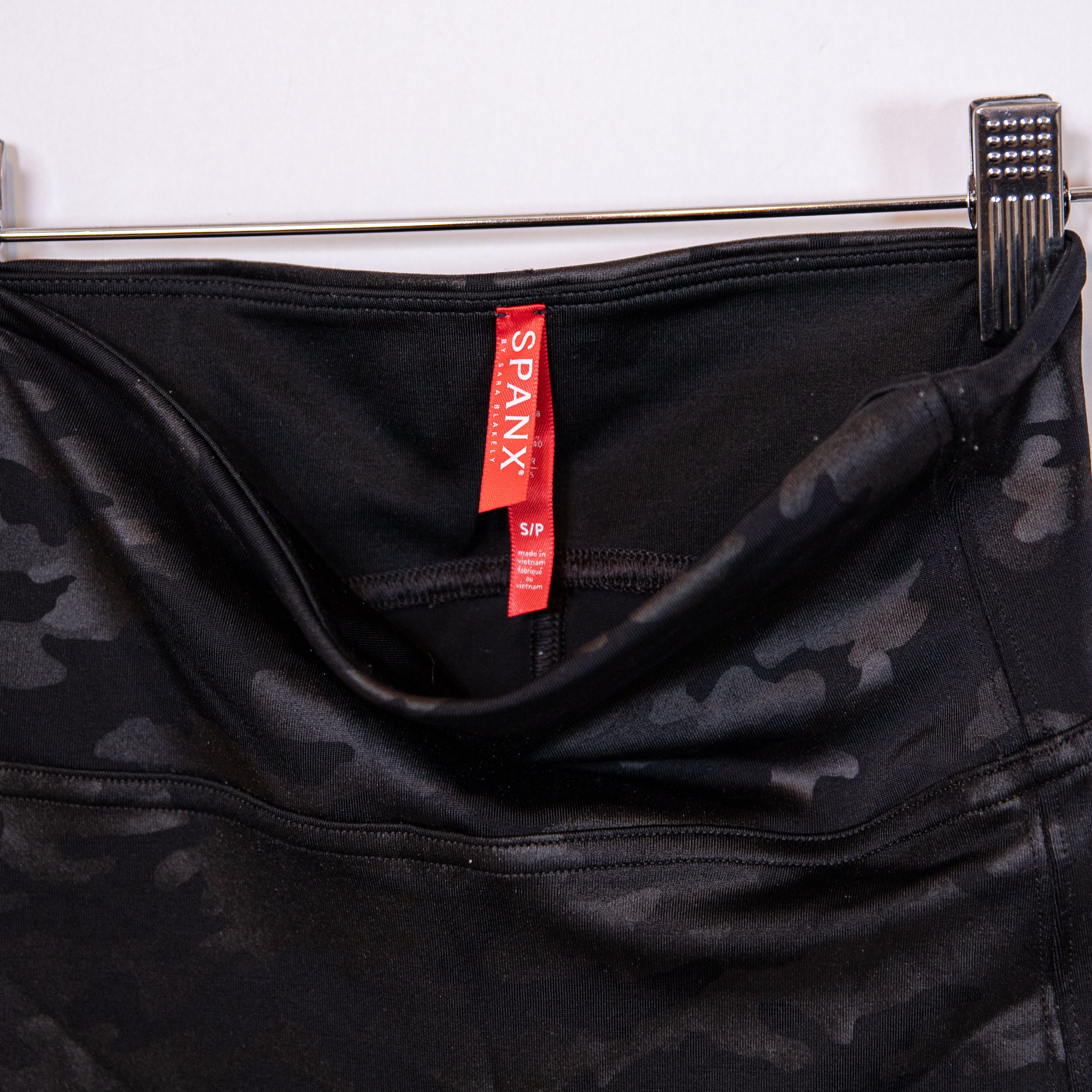 Spanx Spanx Black Gray Camo Army Print Pattern High Size 27" / US 4 / IT 40 - 2 Thumbnail