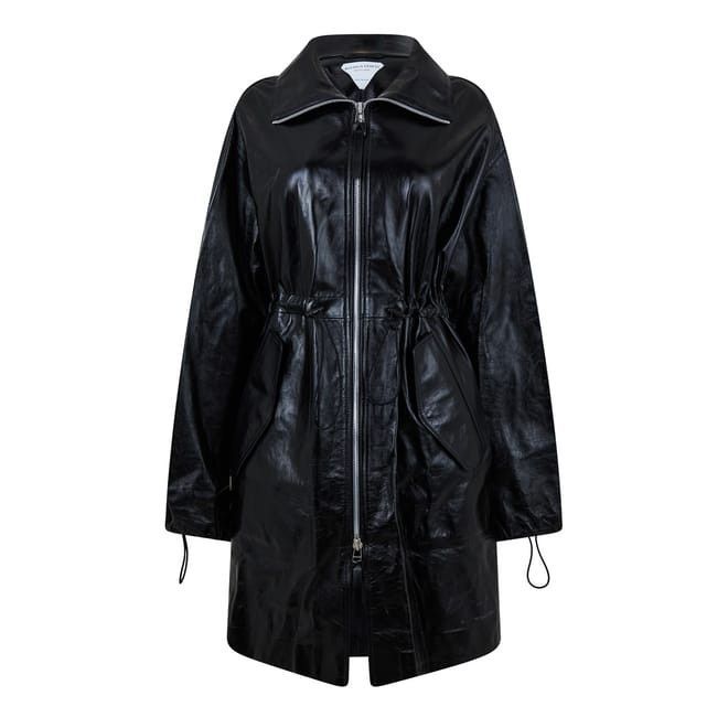 Bottega Veneta Bottega Veneta Parka Long Sleeve Relaxed Fit Jacket in Black Size XXS / US 00 / IT 34 - 1 Thumbnail