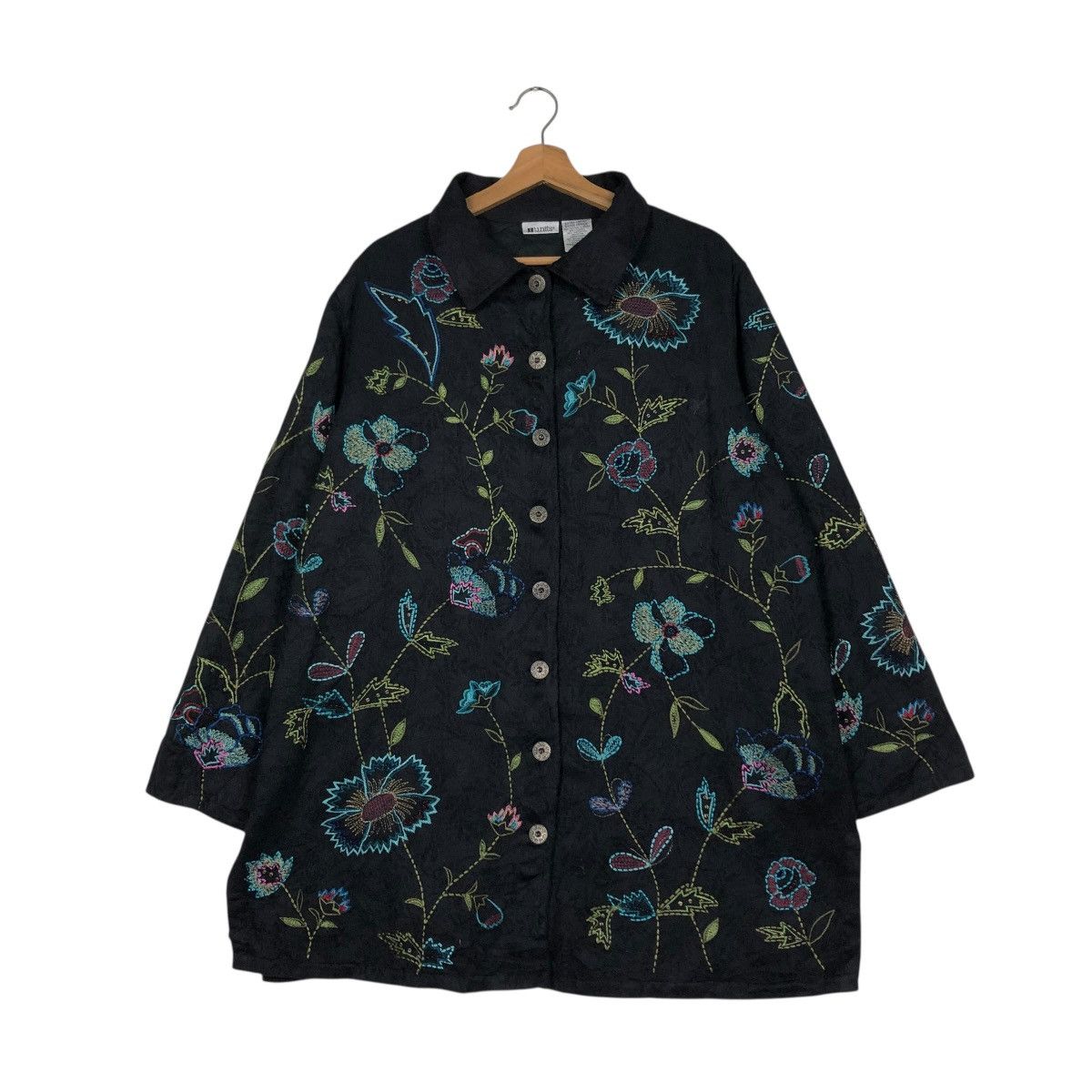 Japanese Brand 🔥VINTAGE HANDMADE DESIGN JACKET SISSOKO UNITS KAPITAL JAPAN Size US XL / EU 56 / 4 - 3 Thumbnail