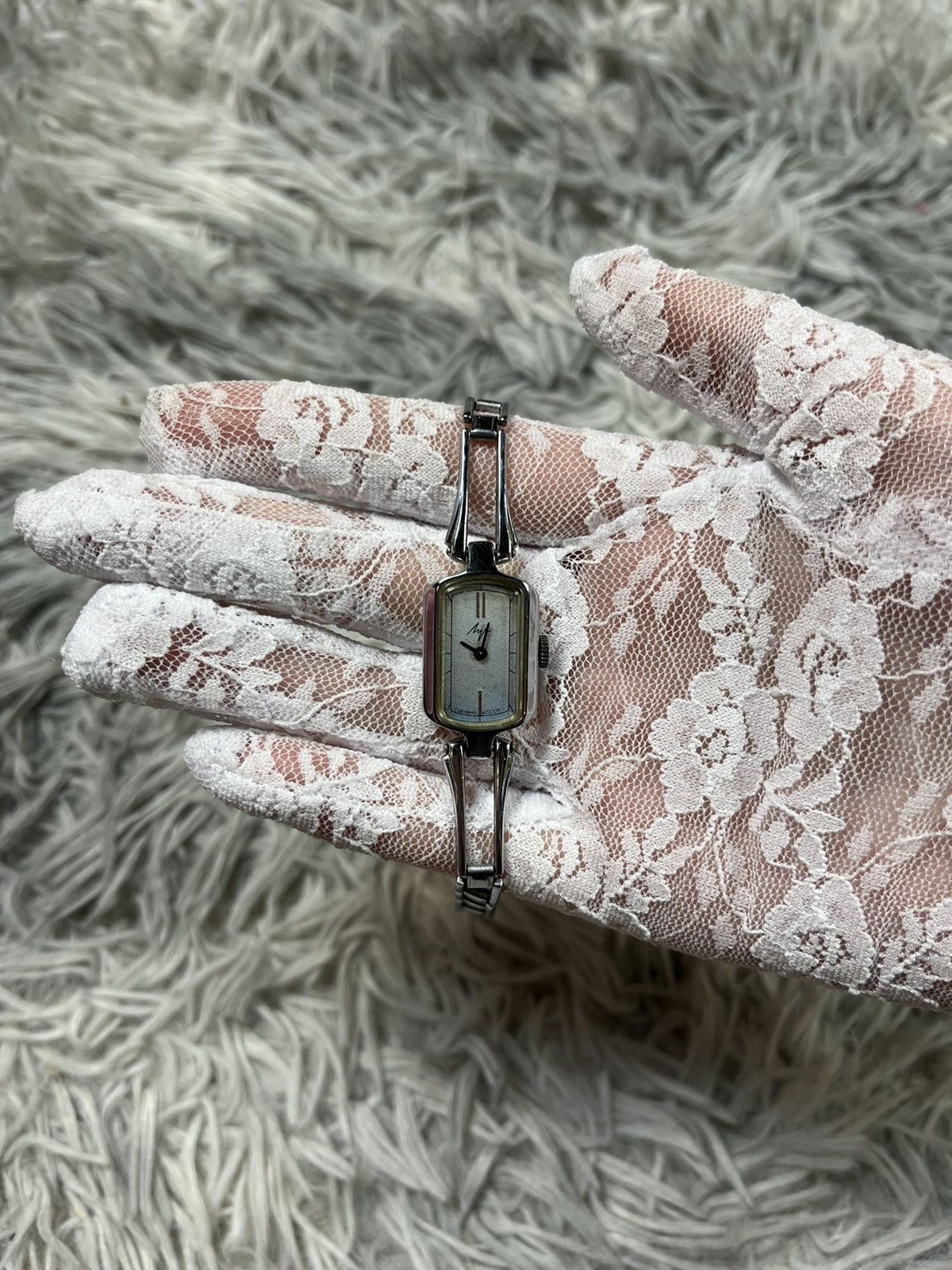 Jewelry Vintage Luch USSR Rectangle Watch - Japanese Brand Size ONE SIZE - 3 Thumbnail