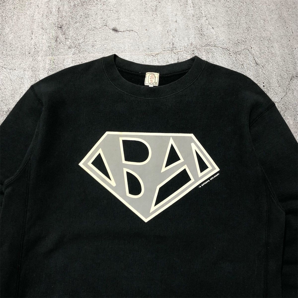 Bape 🇯🇵 1990s Vintage A Bathing Ape Bape Superman BA Logo Crewneck Size US L / EU 52-54 / 3 - 4 Thumbnail