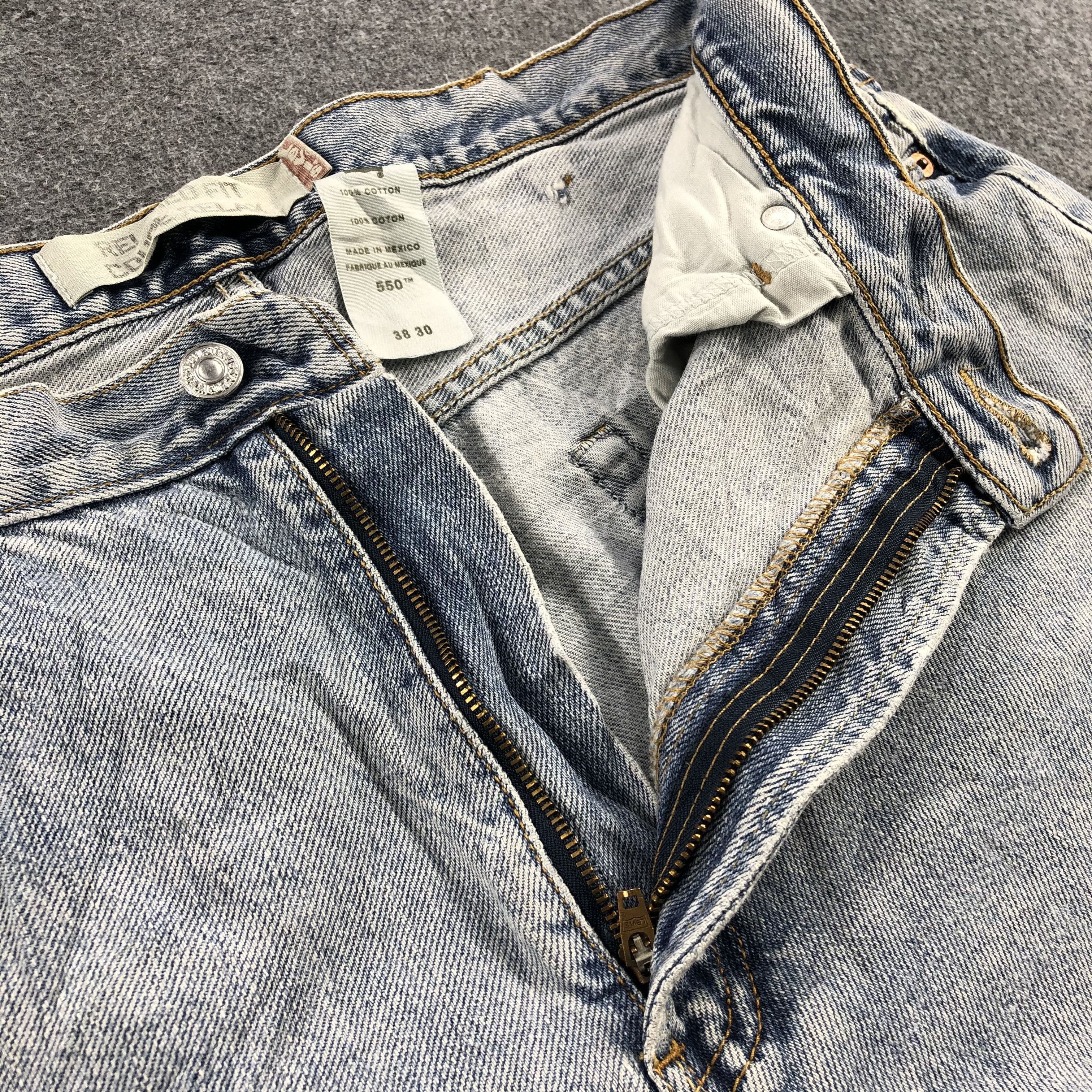 Levi's Vintage Light Washed Levis 550 Jeans-J946 Size US 38 / EU 54 - 8 Thumbnail