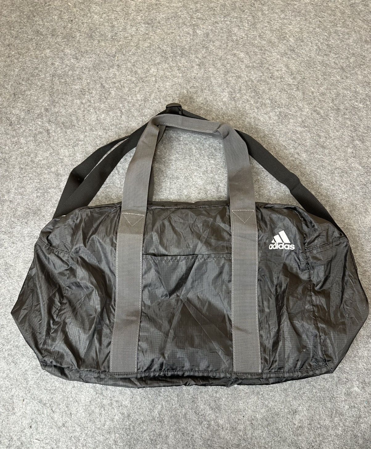 Adidas adidas Sport Bag featuring grey straps and a white logo. Size ONE SIZE - 1 Thumbnail
