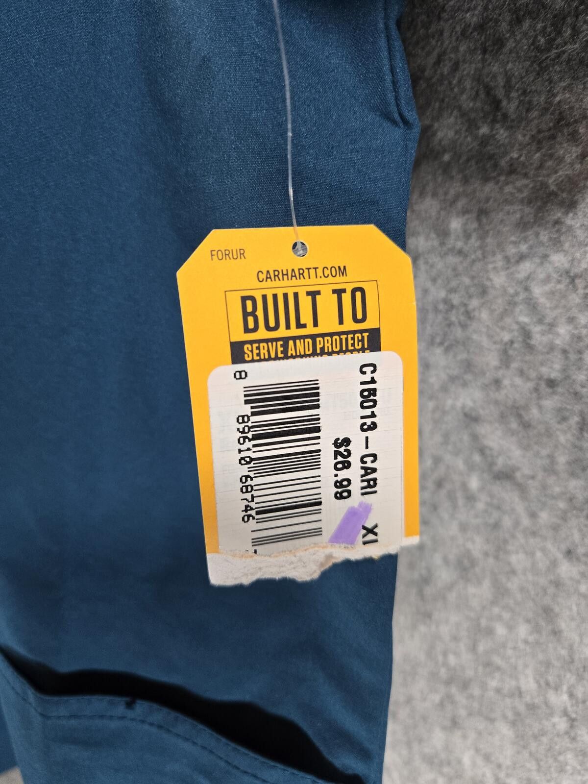 Carhartt NWT Carhartt Force Essentials Scrub Top XL Workwear utility Size ONE SIZE - 6 Thumbnail