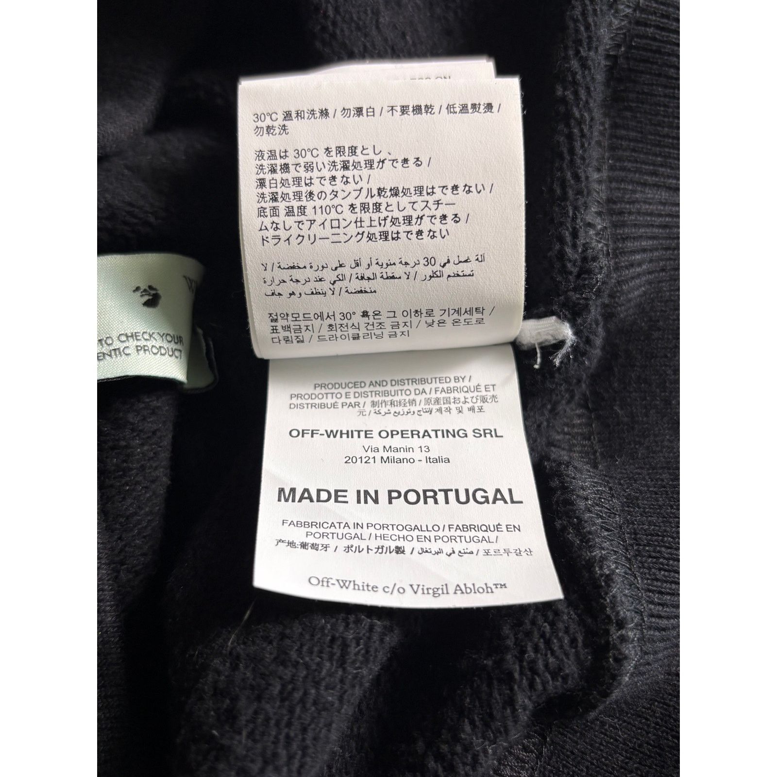 Off-White 2020 Off-White Caravaggio Painting Slim Crewneck Sweatshirt Size US XXS / EU 40 - 12 Thumbnail