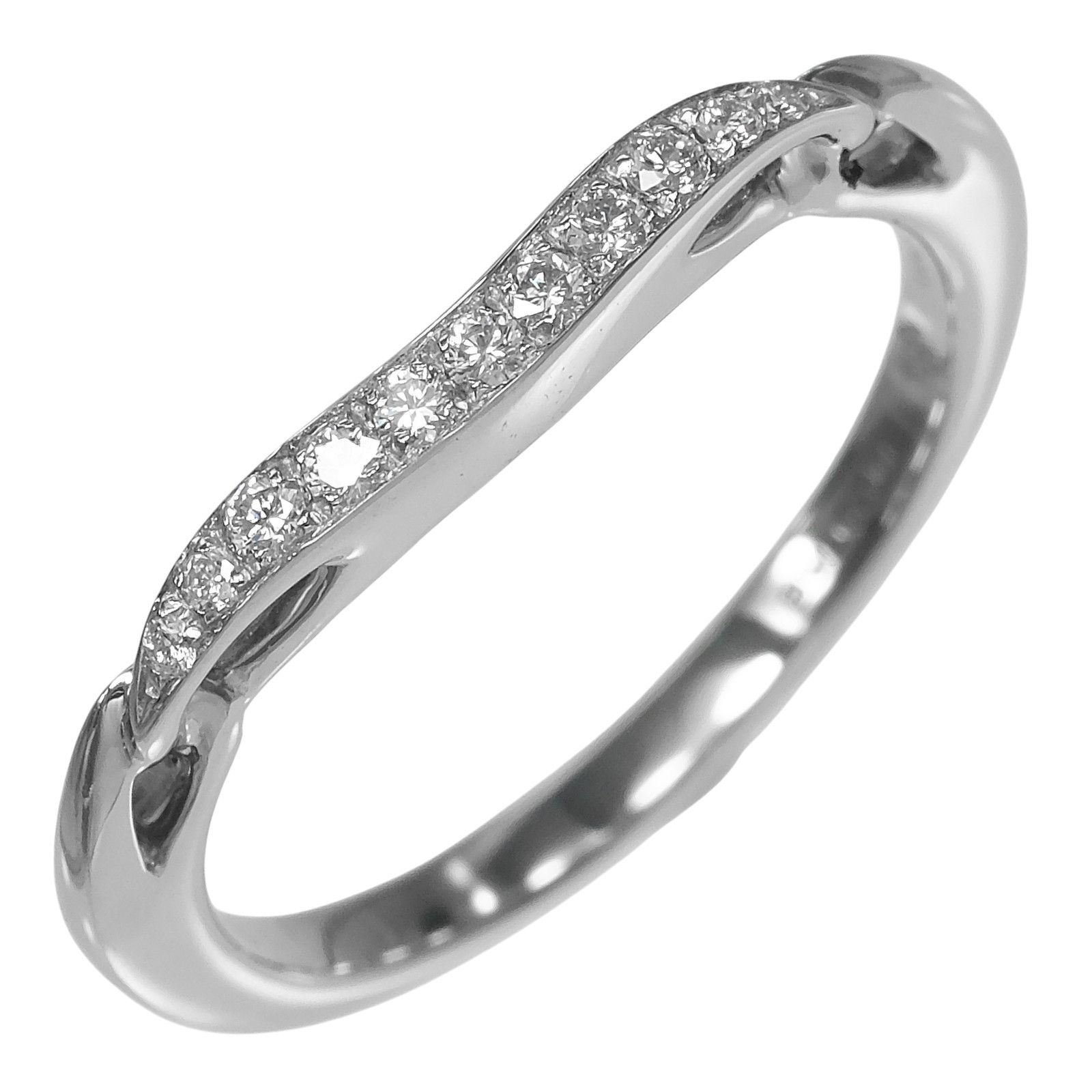 Bvlgari Bvlgari Bvlgari Incontro D Amore Pt950 Diamond Ring Size 7 Precious Metal Ring DUTY FREE for USA Size ONE SIZE - 1 Thumbnail