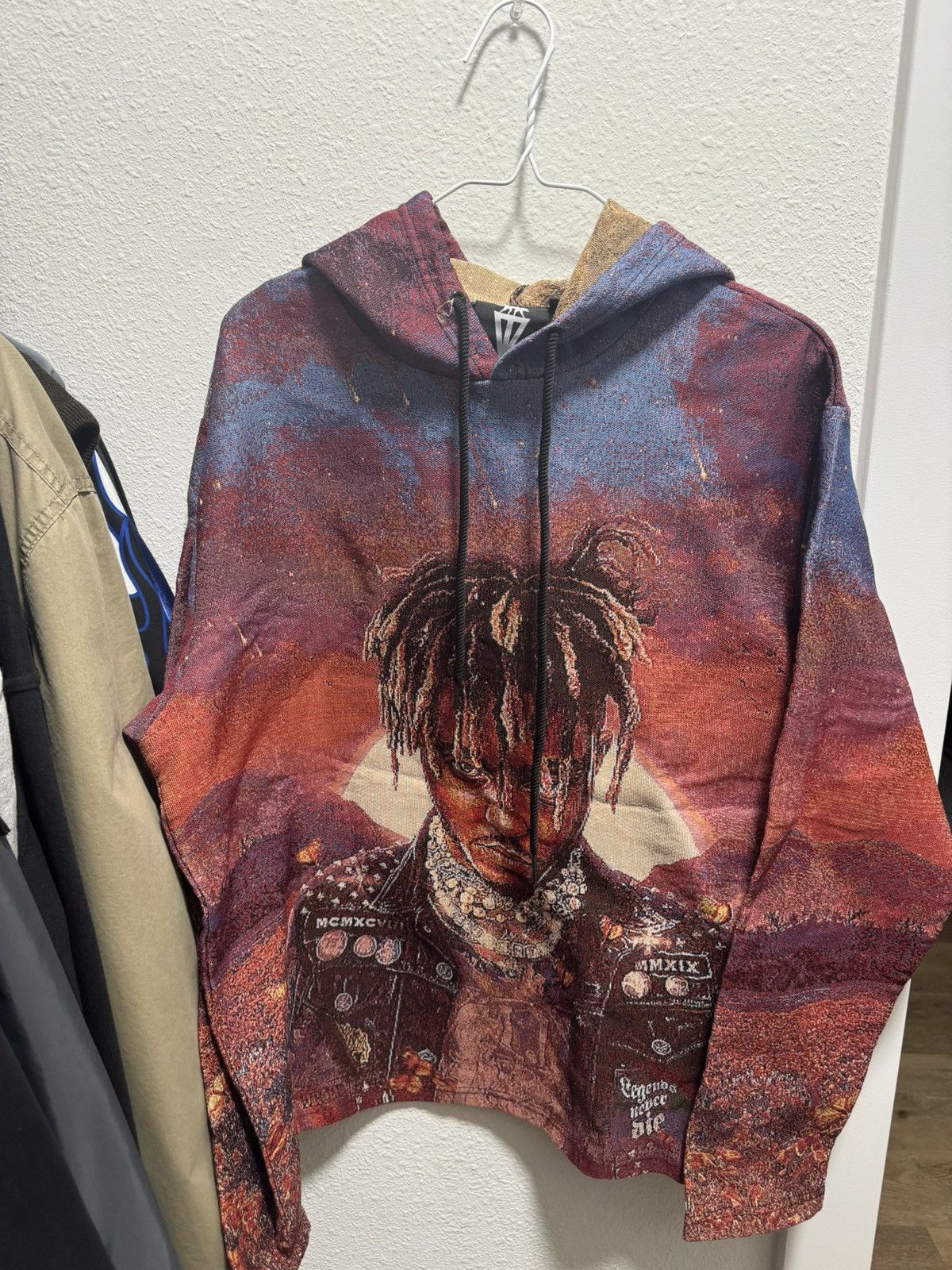Other Juice Wrld Legends Never Dies Tapestry Hoodie Size US XL / EU 56 / 4 - 1 Thumbnail