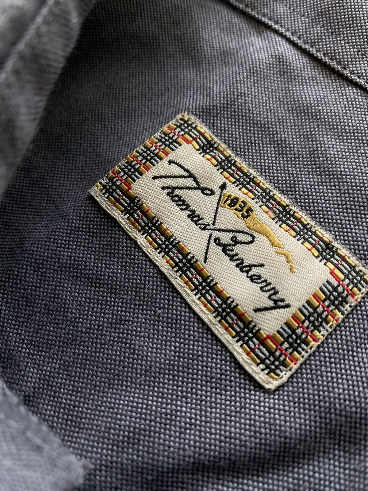 Burberry Burberry by Thomas Burberry vintage logo ls shirt Size US XXL / EU 58 / 5 - 4 Thumbnail