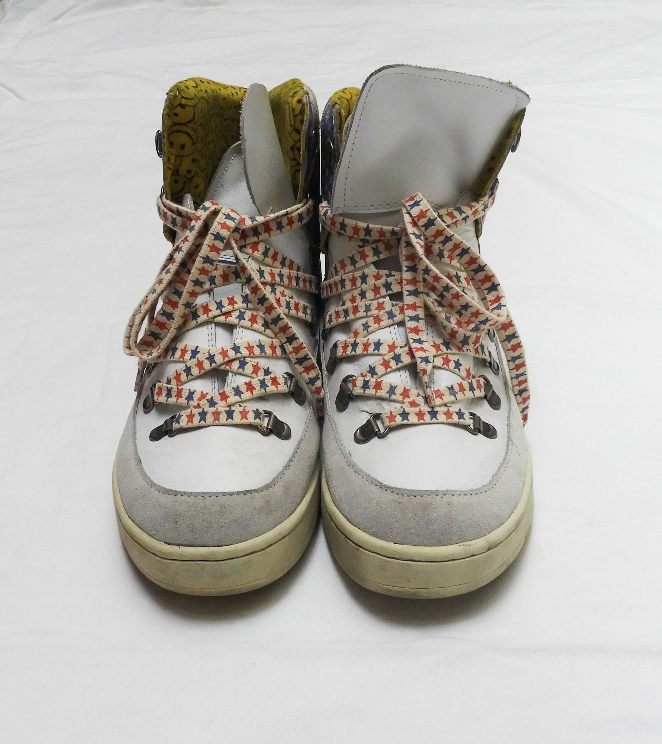 Bernhard Willhelm Bernard Willhelm 2008 S/S American Flag high top sneakers Size US 9 / EU 42 - 6 Thumbnail