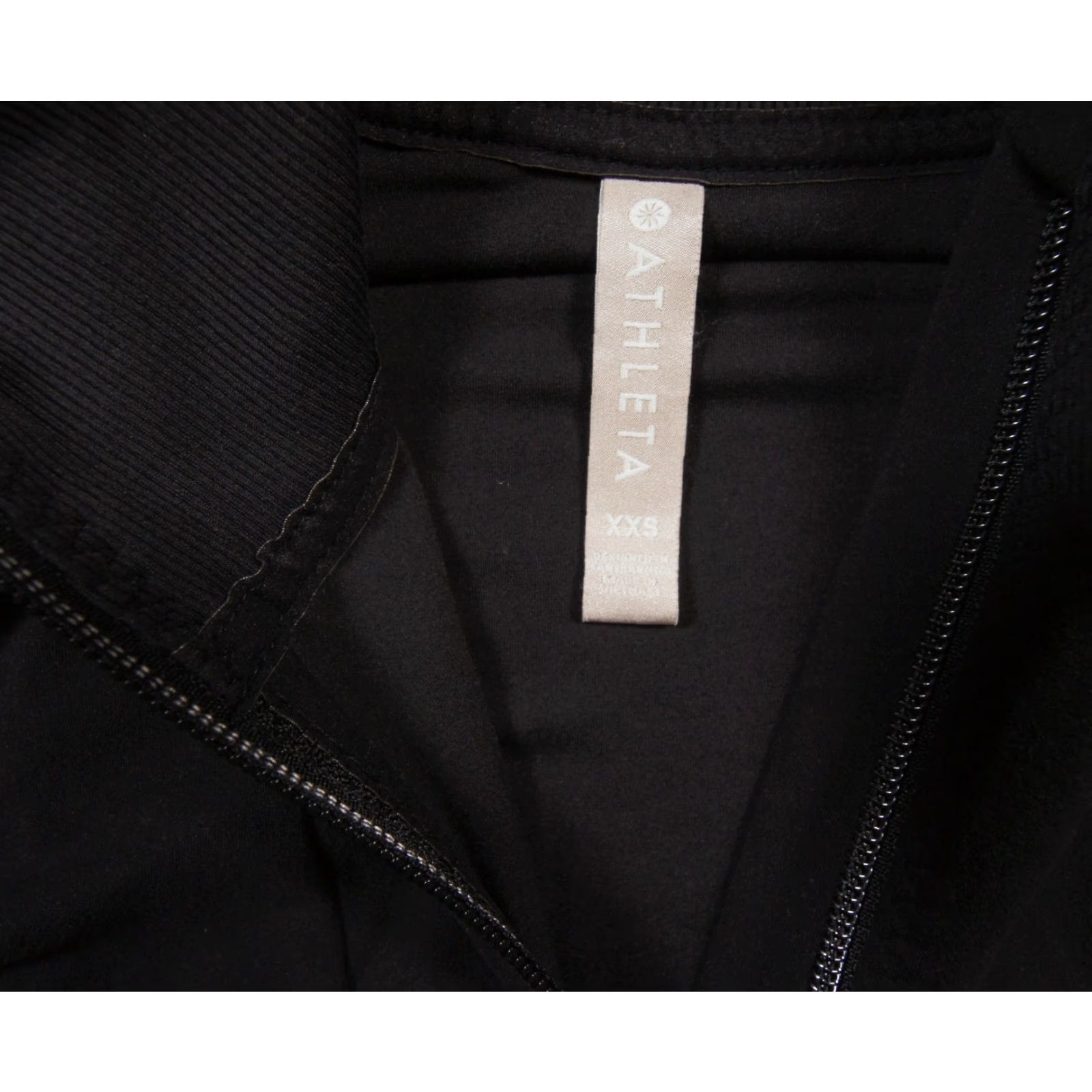 Athleta Athleta Jacket Womens XXS Black Full Zip Athletic Stretch Athleisure Ladies Size XXS / US 00 / IT 34 - 5 Thumbnail