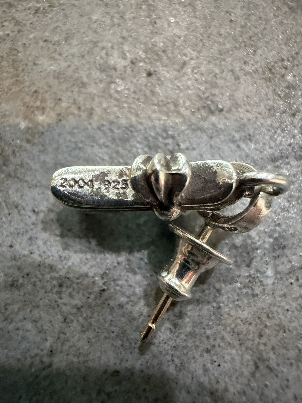 Chrome Hearts Chrome Hearts Baby Fat Earring Size ONE SIZE - 3 Thumbnail
