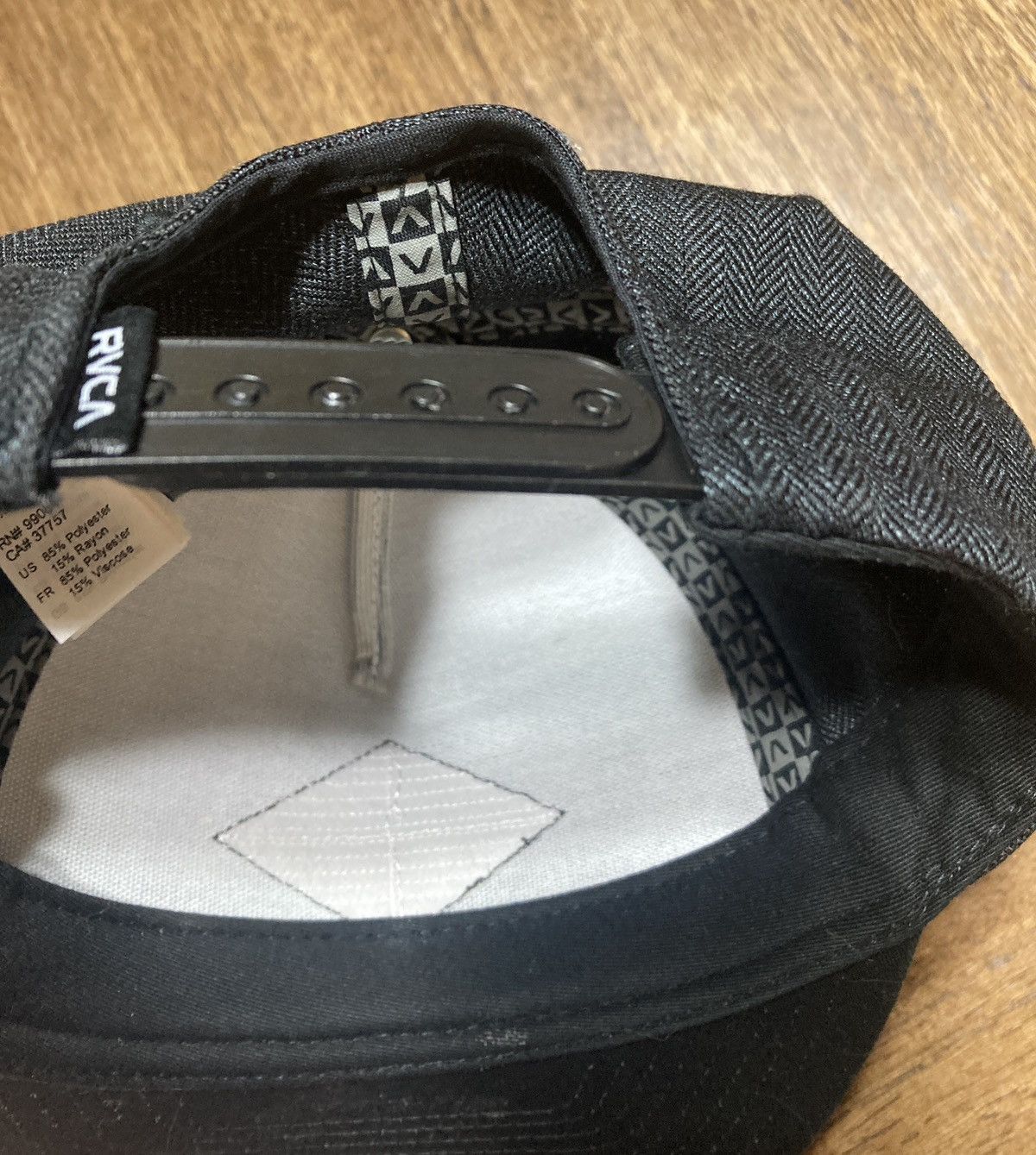 RVCA Rvca VA All The Way Patch Men's Adjustable Snapback Hat Size ONE SIZE - 7 Thumbnail
