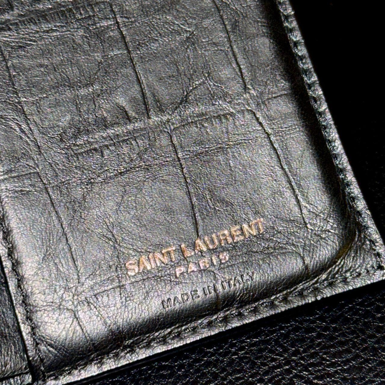 Yves Saint Laurent YSL SAINT LAURENT PARIS Cassandre Bi-Fold Wallet Size ONE SIZE - 2 Thumbnail