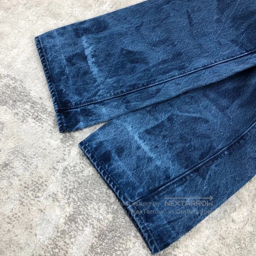 Freewheelers Freewheelers Blue Dyed Vintage Denim Pants. Size US 32 / EU 48 - 6 Thumbnail