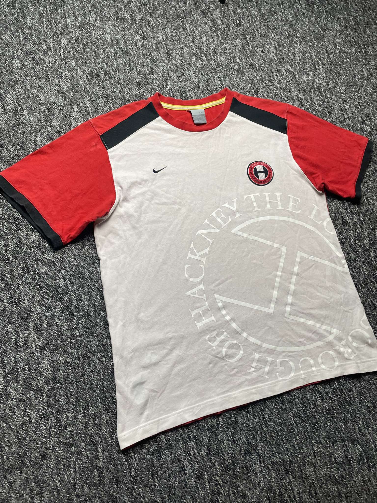 Nike × Vintage Tshirt shirt Nike Solo Swoosh sportswear logo basic boxy Size US L / EU 52-54 / 3 - 2 Thumbnail