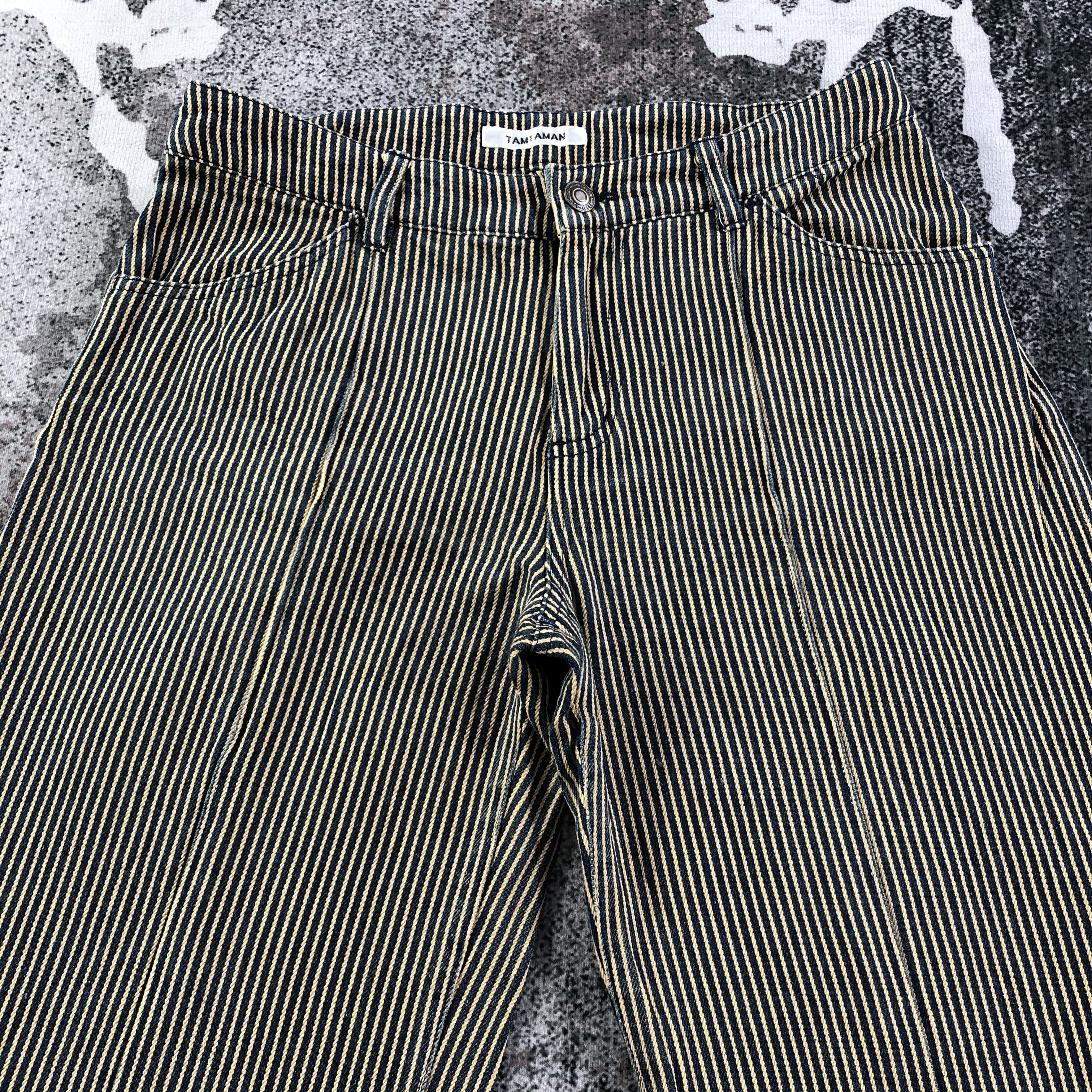 Japanese Brand Japanese Brand Tamtaman Jeans Hikory Baggy Denim KJ1552 Size 28" / US 6 / IT 42 - 3 Thumbnail