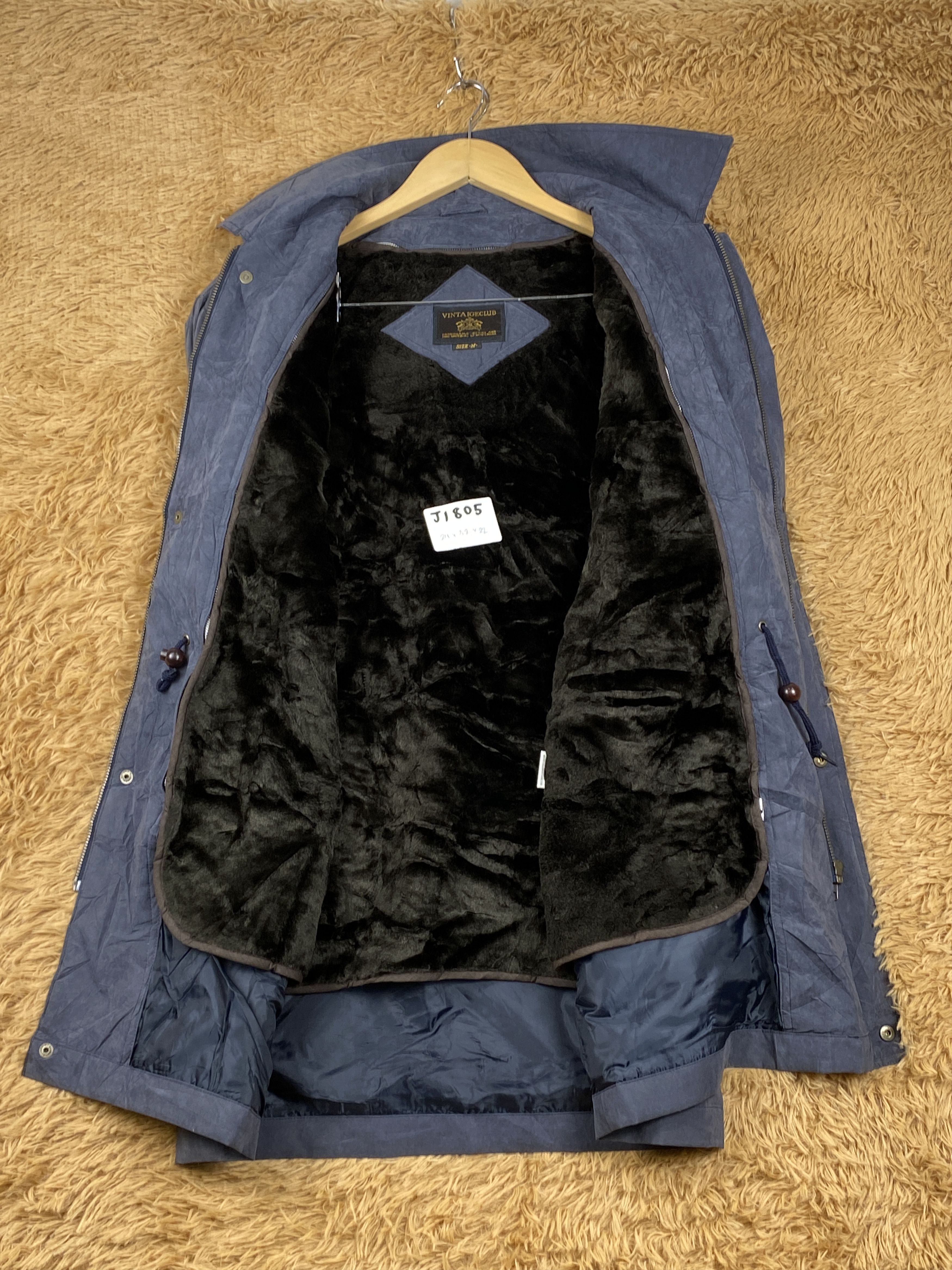 Japanese Brand Vintage Vintaige Club Hoodie Zip Up Jacket J1805 Size US M / EU 48-50 / 2 - 6 Thumbnail