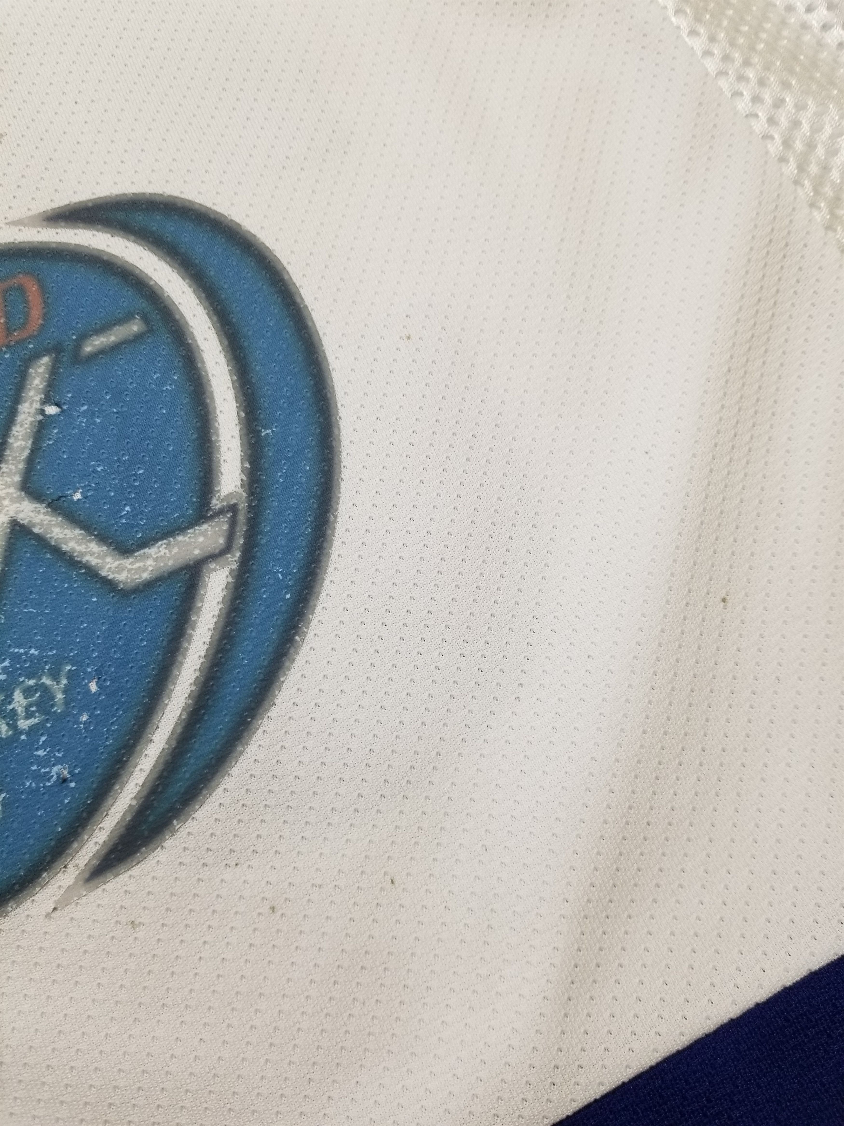 Ccm Air-Knit Sheffield Stix #37 Woolley Ice Hockey Club Jersey Size US XL / EU 56 / 4 - 5 Thumbnail