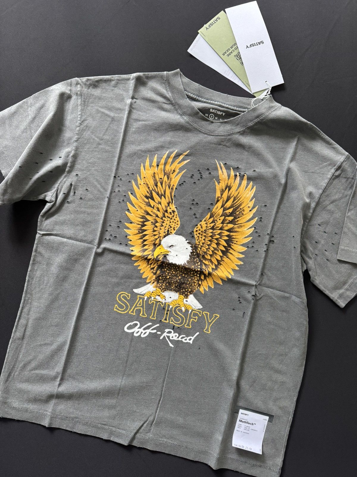 Satisfy Satisfy running eagle Tshirt Size US M / EU 48-50 / 2 - 3 Thumbnail