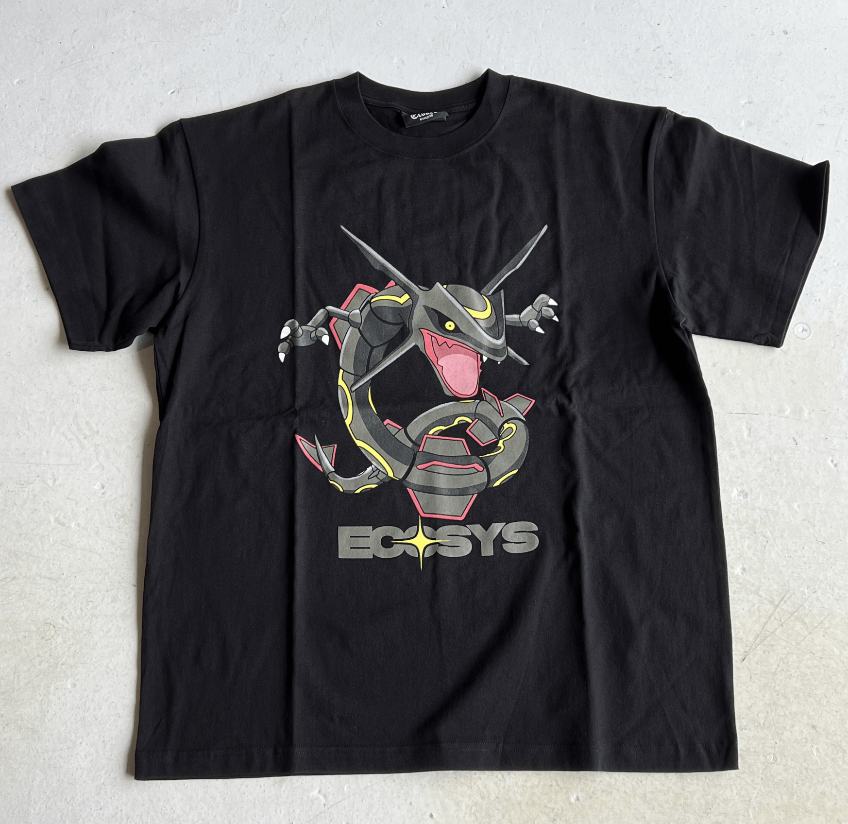 Ecosys Shiny Rayquaza tee black
