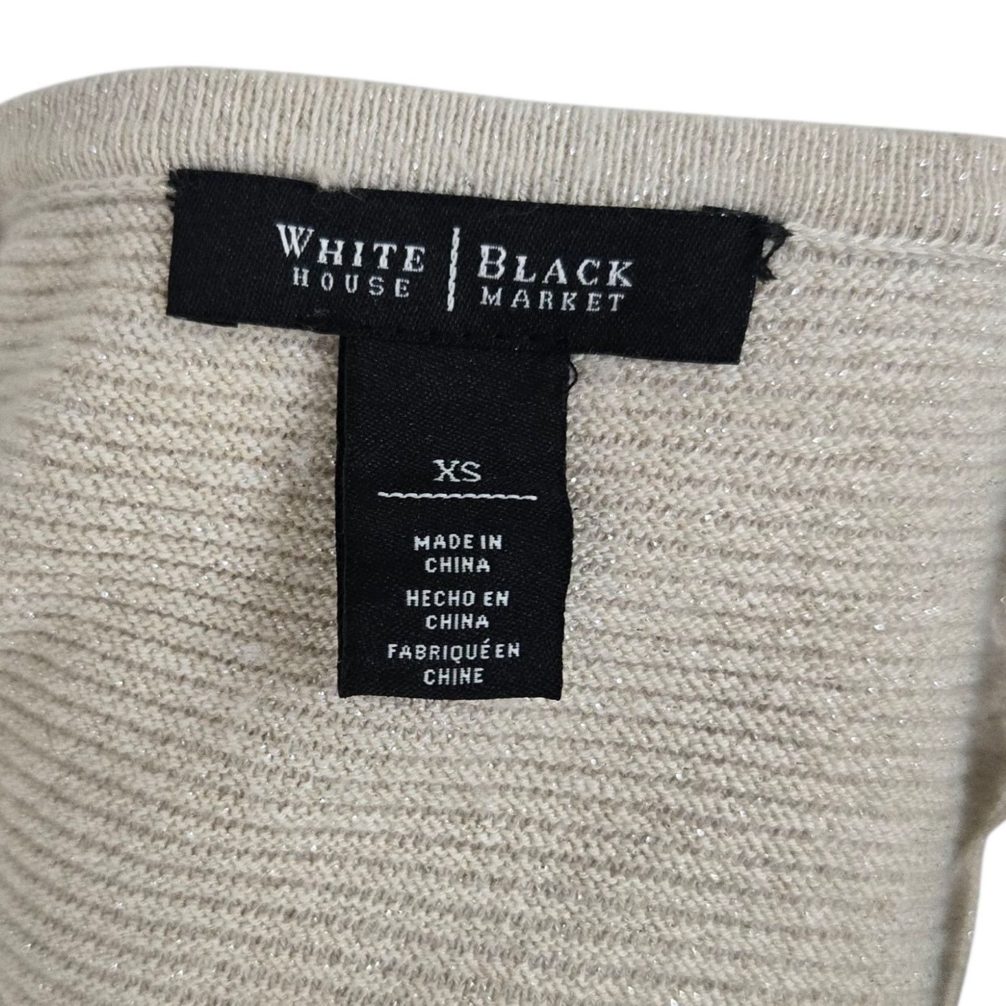 White House Black Market White House Black Market Womens Scoop Neck Sweater XS Size XS / US 0-2 / IT 36-38 - 6 Thumbnail