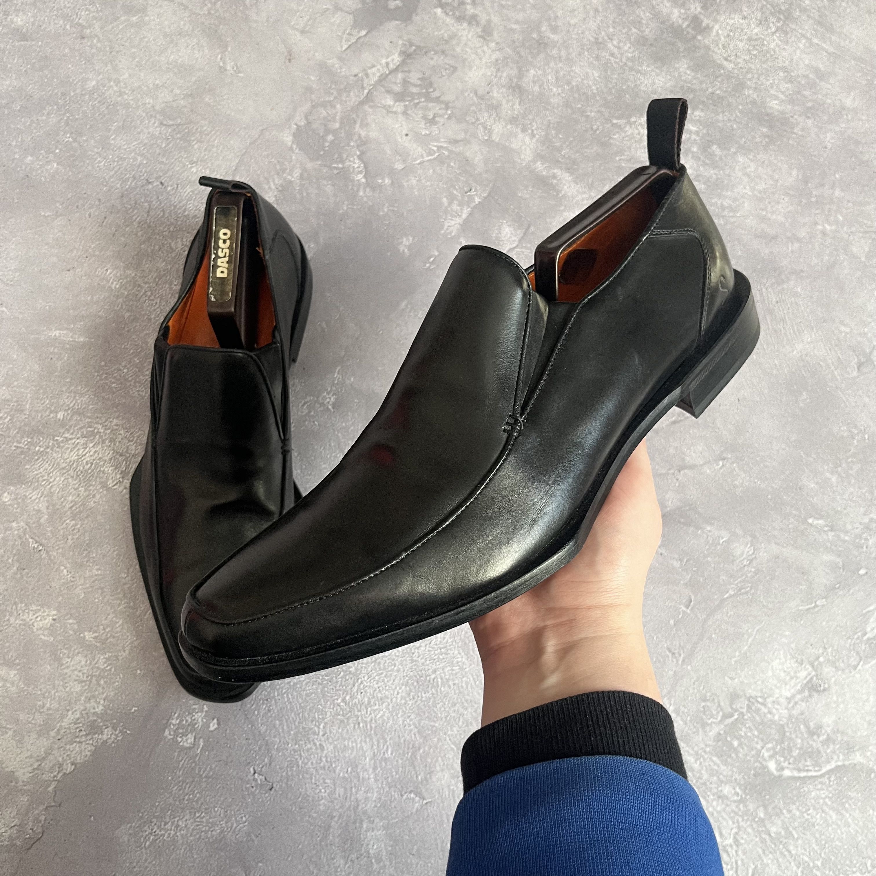Oliver Sweeney Oliver Sweeney Stella Tan Black Leather Slip On Shoes Mens Size US 12.5 / EU 45-46 - 5 Thumbnail