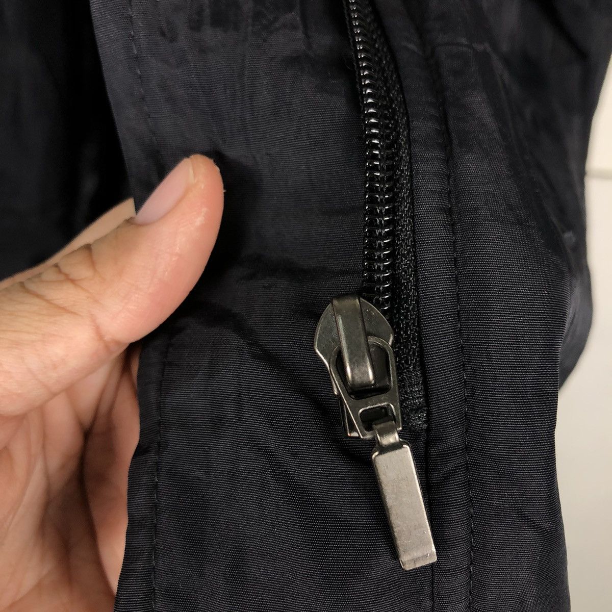 Japanese Brand Rich Black Long Fly Jacket Bondage Biker Issey Miyake Japan Size US M / EU 48-50 / 2 - 16 Thumbnail