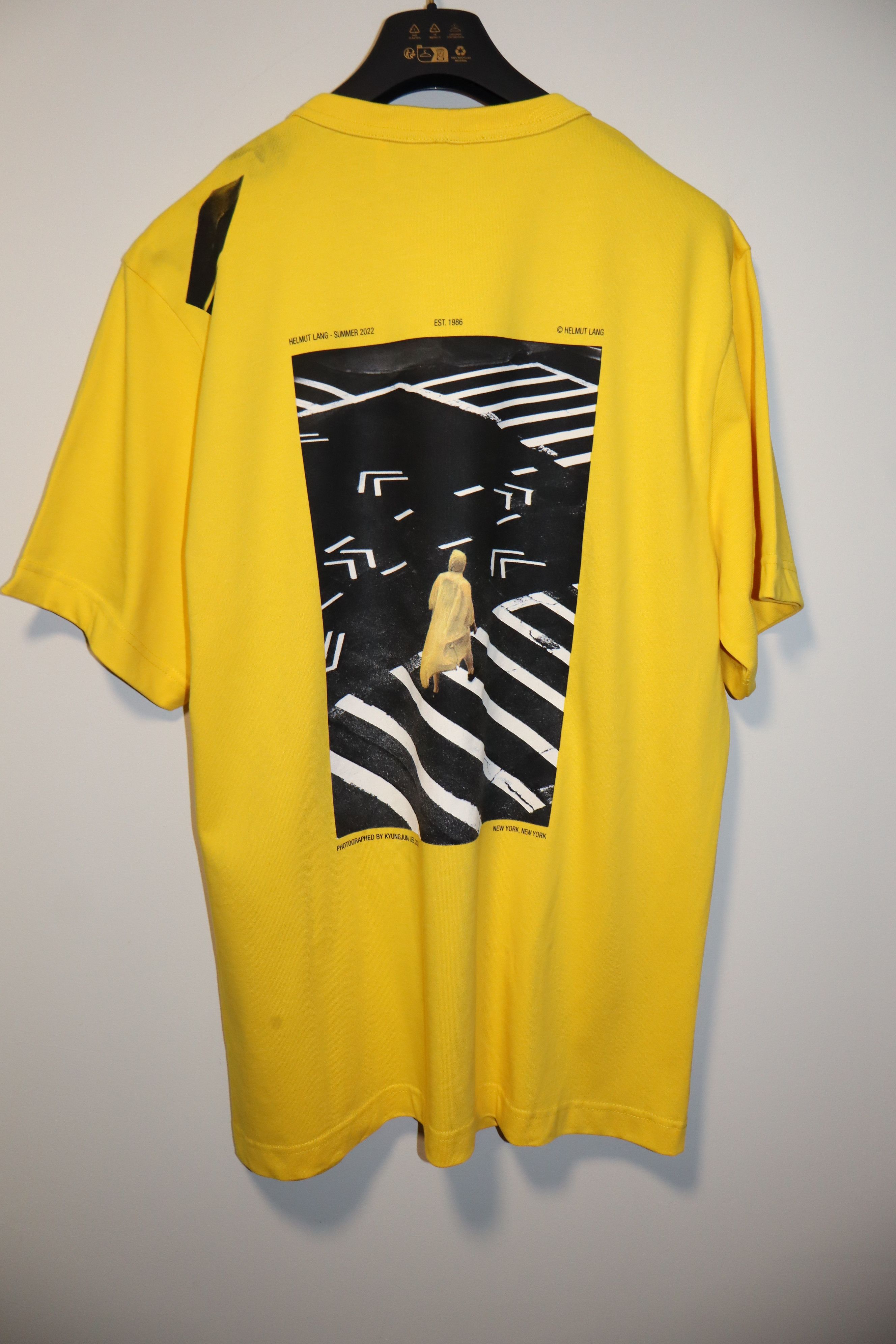 Helmut Lang NYC logo tshirt Size US L / EU 52-54 / 3 - 11 Thumbnail