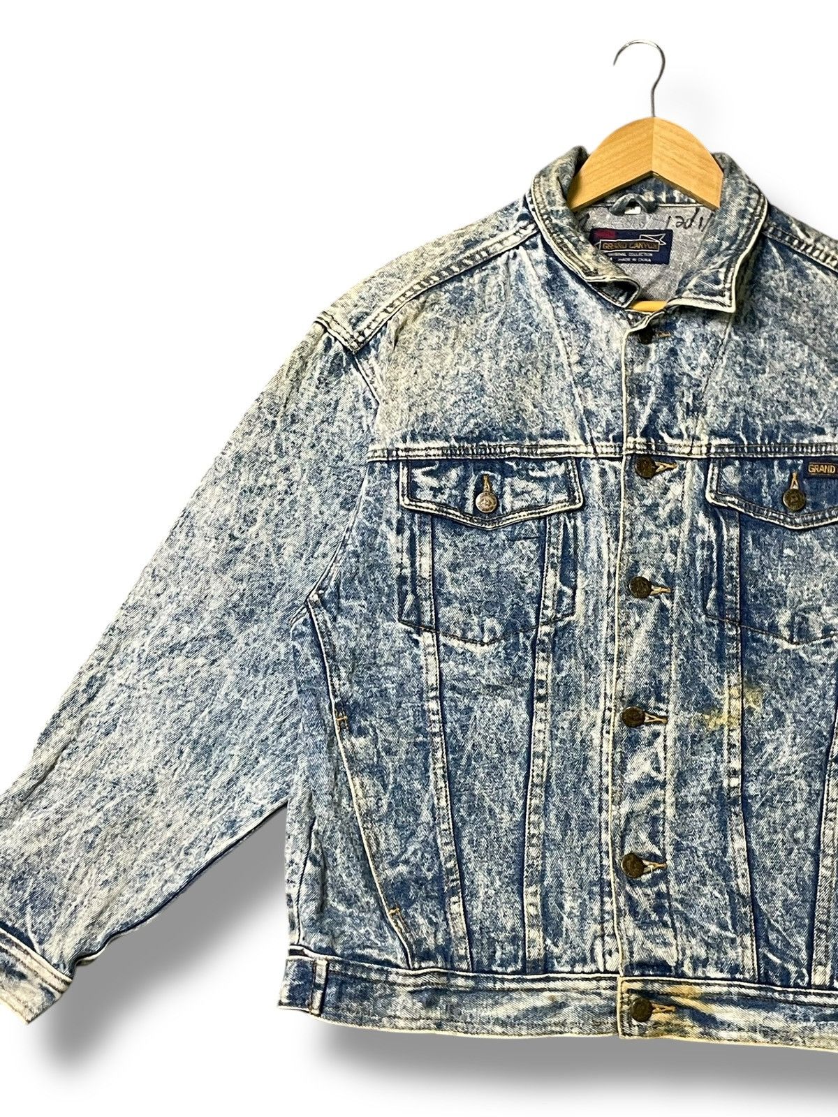 Japanese Brand × Vintage Vintage Grand Canyon Trucker Denim Jacket (31) Size US M / EU 48-50 / 2 - 4 Thumbnail