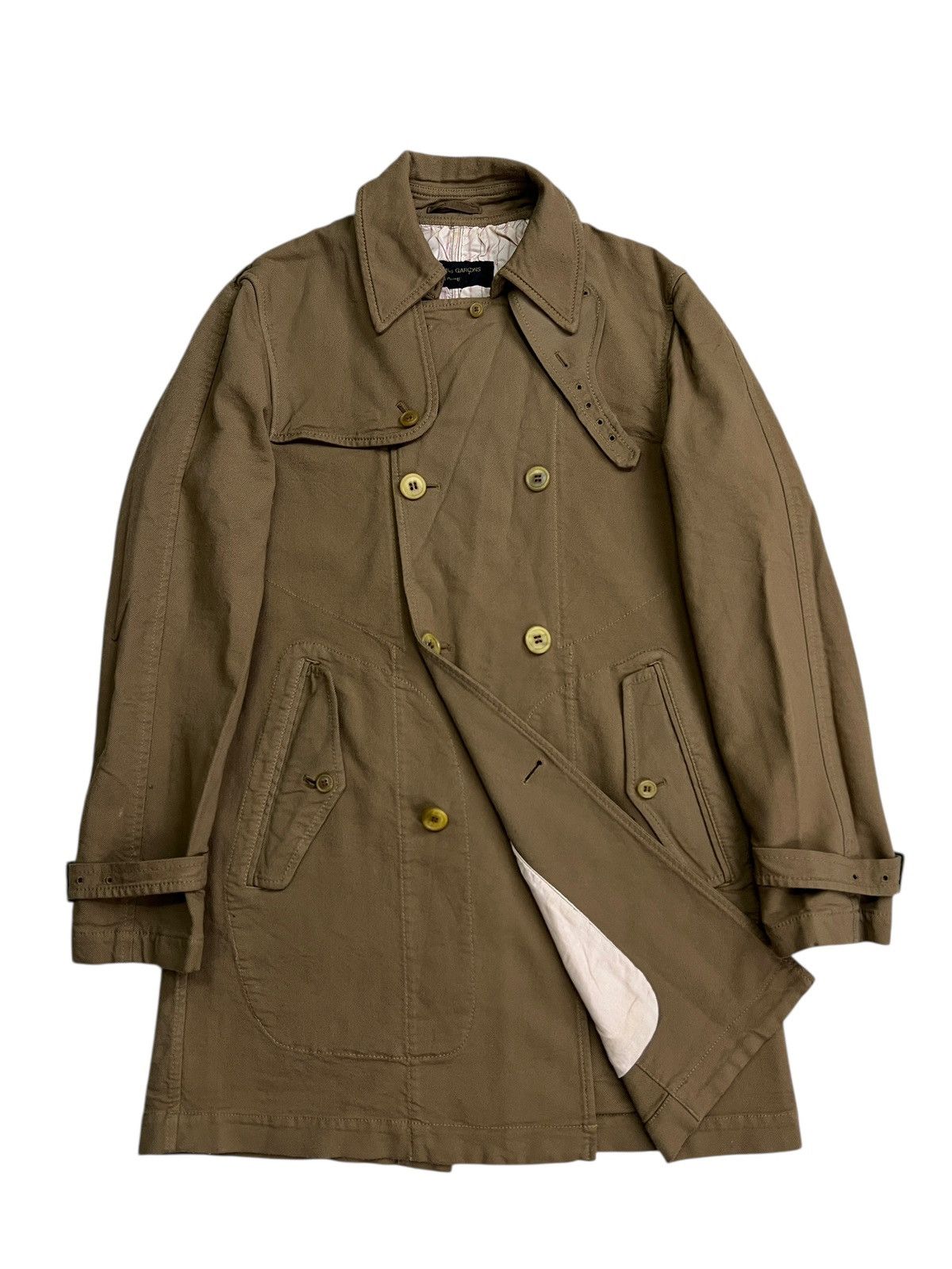 Comme Des Garcons Trench Coat | Grailed