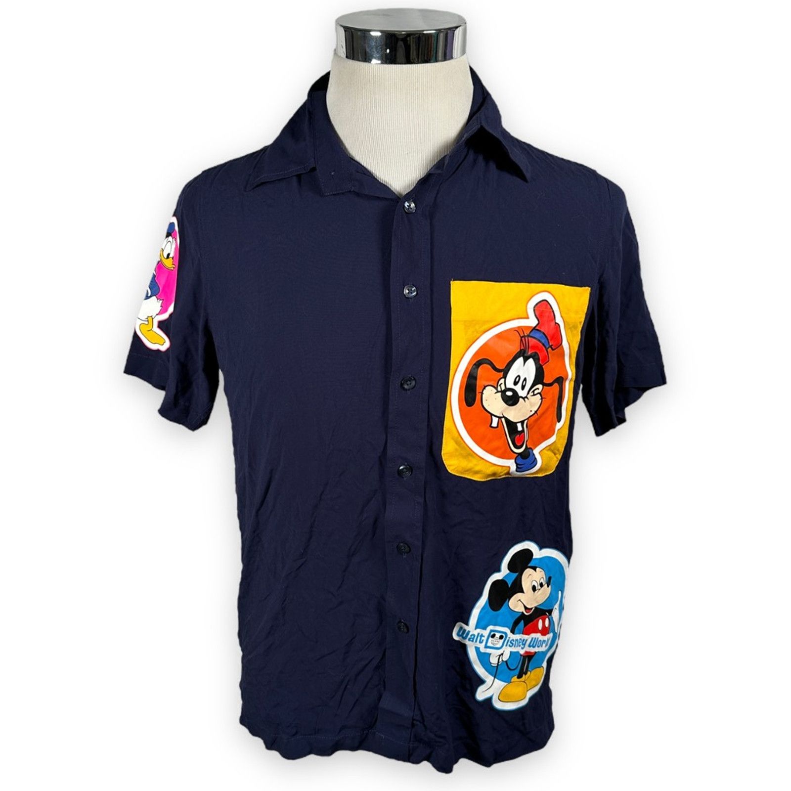 Disney Disney 50th Anniversary Vault Shirt Blue Mickey Mouse S New Size US S / EU 44-46 / 1 - 1 Thumbnail