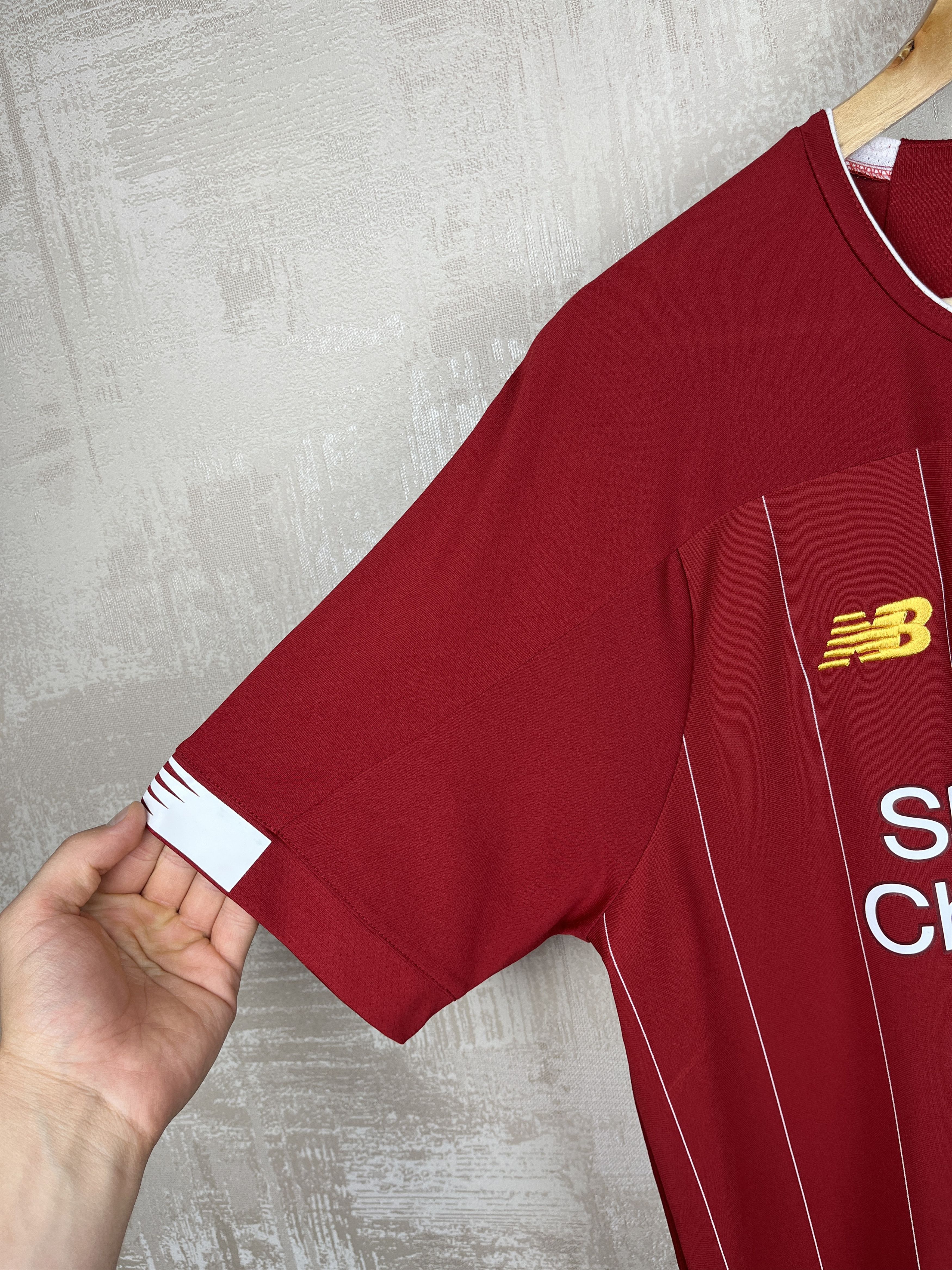 New Balance Liverpool FC 2019 - 2020 Home Football Shirt Soccer Jersey Size US L / EU 52-54 / 3 - 4 Thumbnail