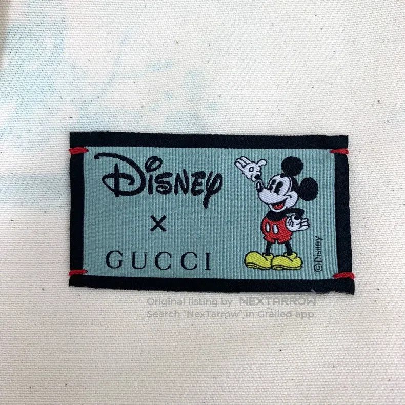 Gucci Gucci Co-branded beige Mickey Mouse full-print cotton lape Size US XS / EU 42 / 0 - 5 Thumbnail