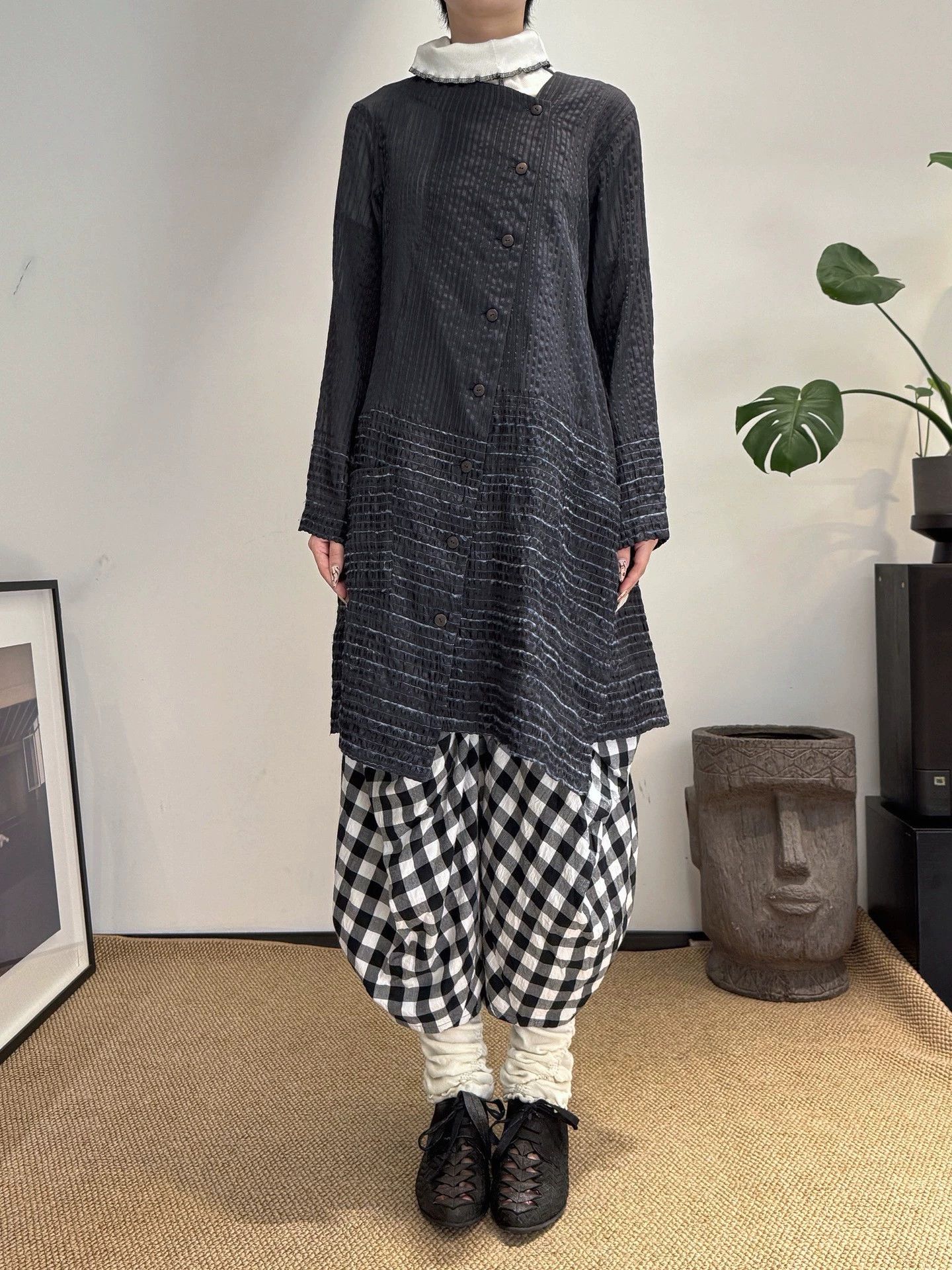 Issey Miyake Issey Miyake Wavy Knot Jacket Size 2 Vintage Size M / US 6-8 / IT 42-44 - 2 Thumbnail