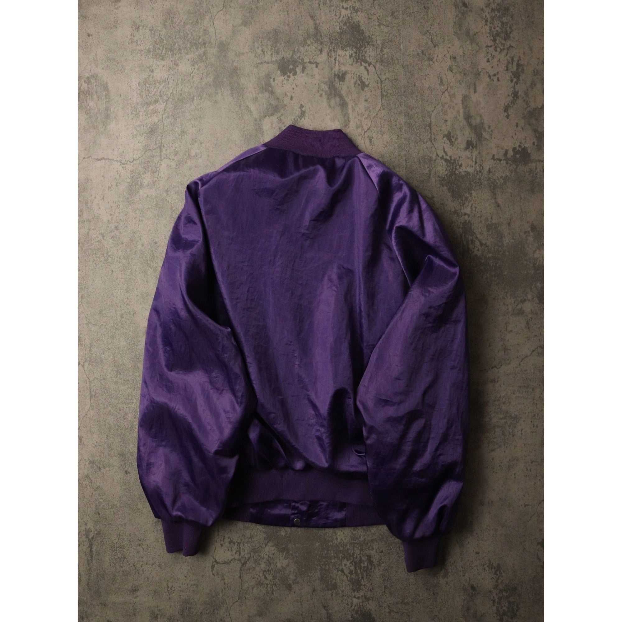 Vintage Vintage WWS Electrical Satin Jacket Satin Size US L / EU 52-54 / 3 - 2 Thumbnail