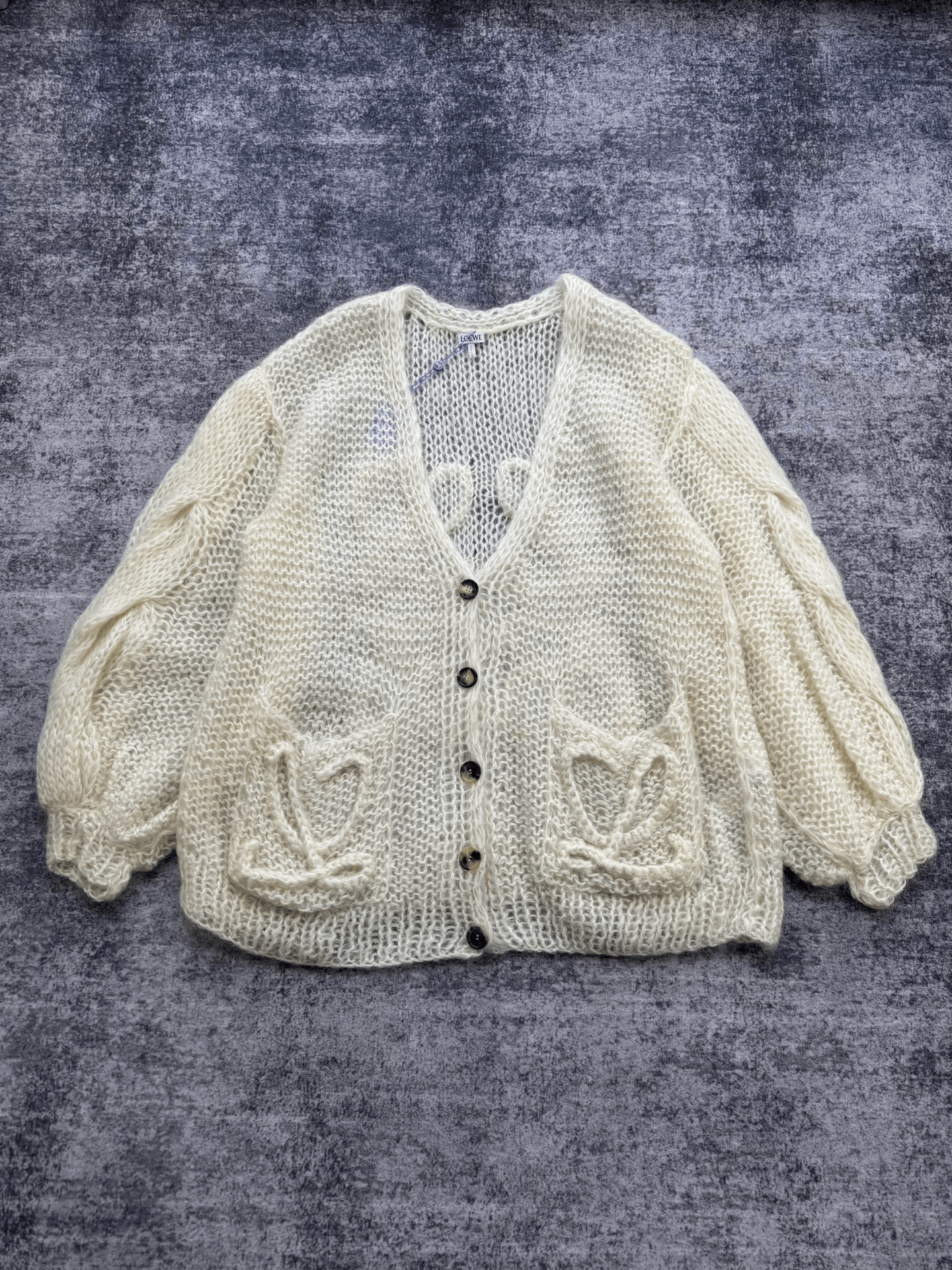 Loewe Loewe Retro White Sweater S Women Size S / US 4 / IT 40 - 1 Thumbnail