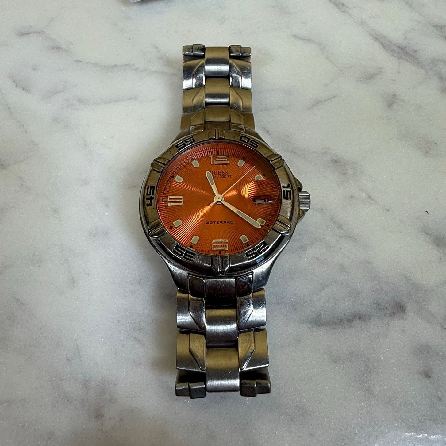 Guess Guess Waterpro 100M/330FT Stainless Steel Size ONE SIZE - 1 Thumbnail