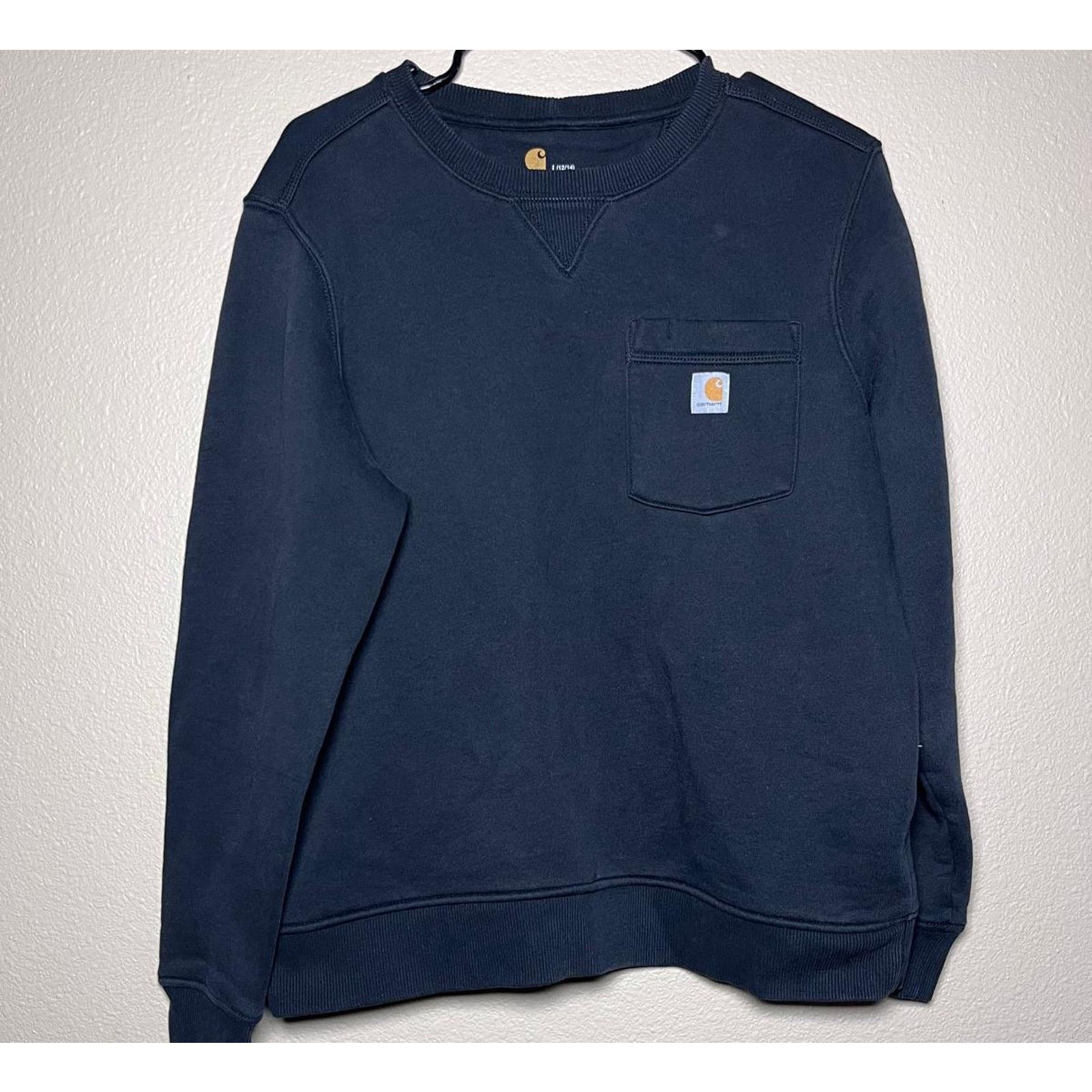 Carhartt 🧥 Carhartt Crewneck Sweatshirt – Size L 12/14 Size L / US 10 / IT 46 - 1 Thumbnail
