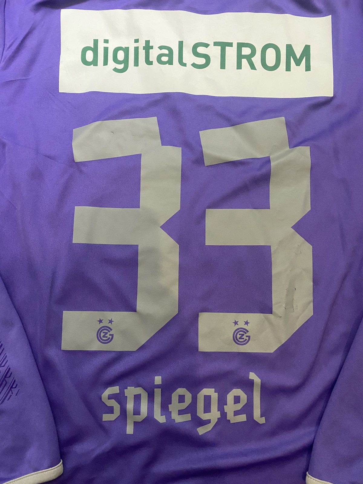 Chelsea Soccer × Puma × Vintage Grasshopper Club Zurich Math Worn Trikot Spiegel#33 Size US XL / EU 56 / 4 - 9 Thumbnail